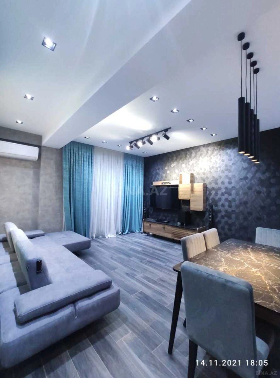 Kirayə verilir 2 otaqlı mənzil 92.5 m²