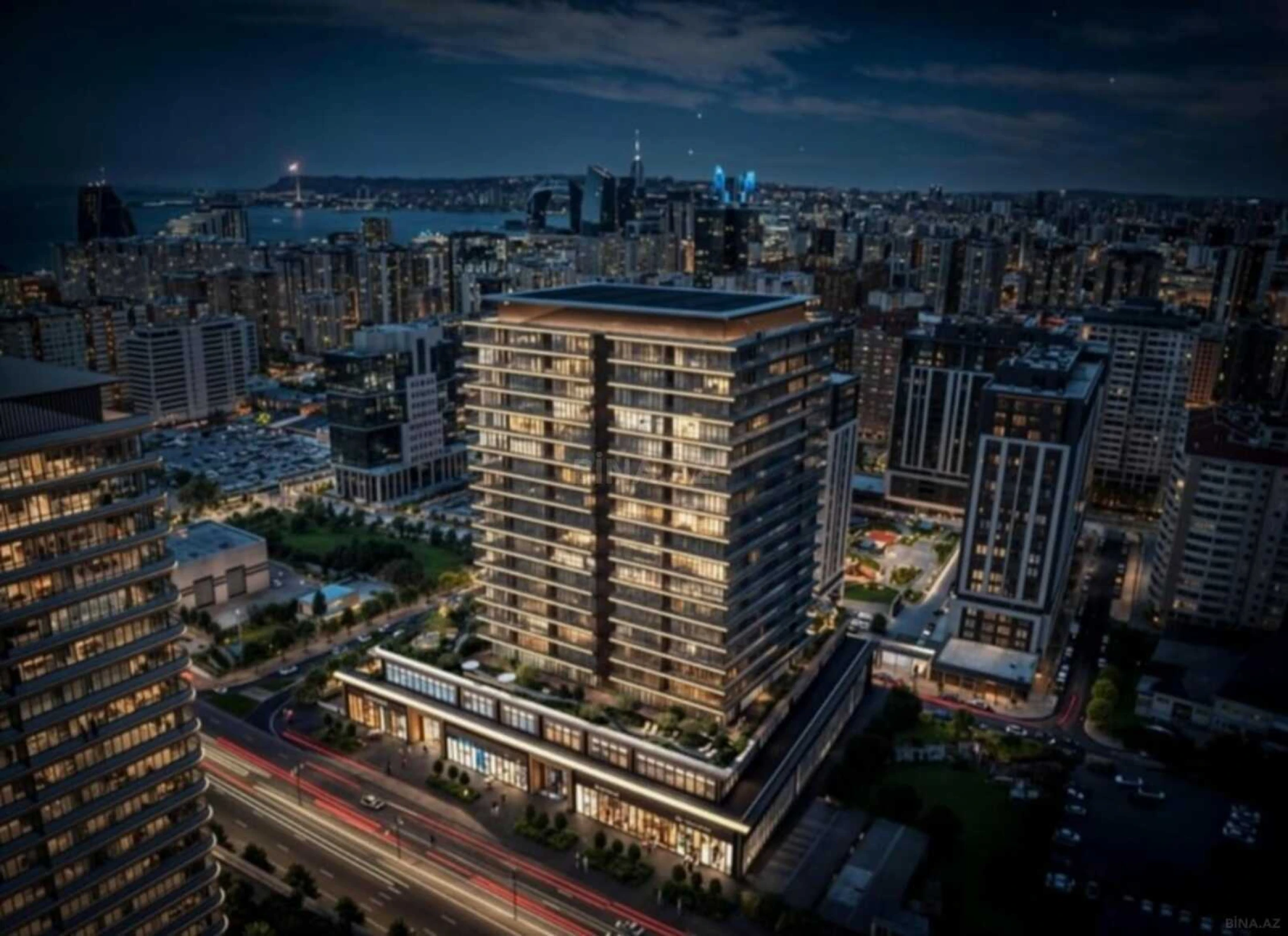 Satılır 4 otaqlı mənzil 253.9 m²