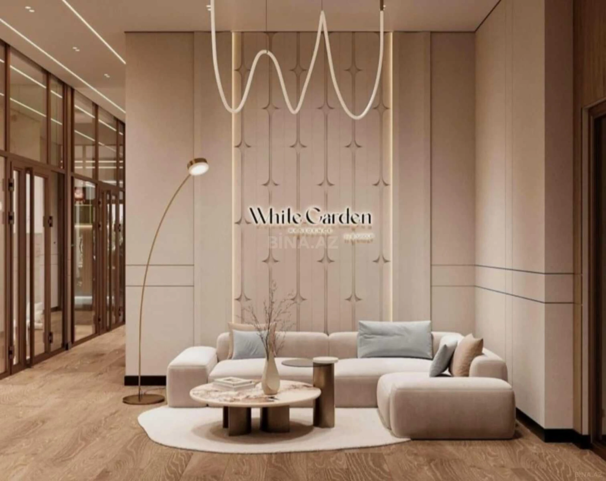 Satılır 2 otaqlı mənzil 96.7 m²