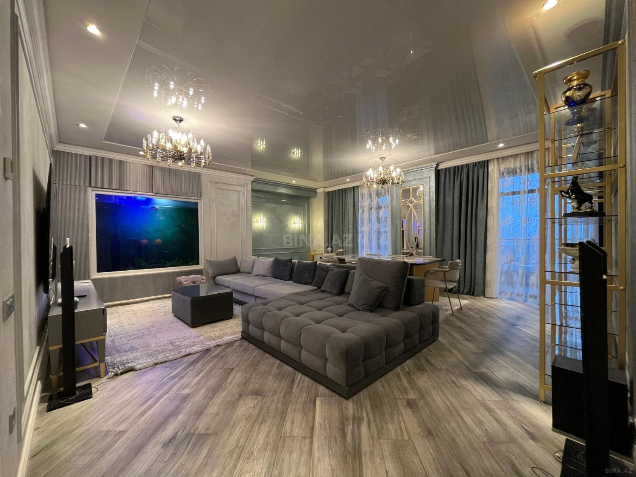 Kirayə verilir 3 otaqlı mənzil 180 m²