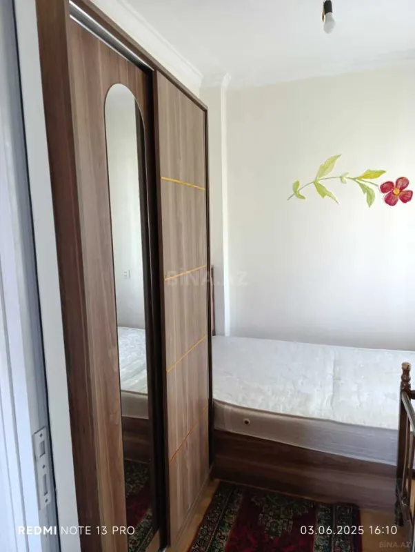 Kirayə verilir 2 otaqlı mənzil 40 m²