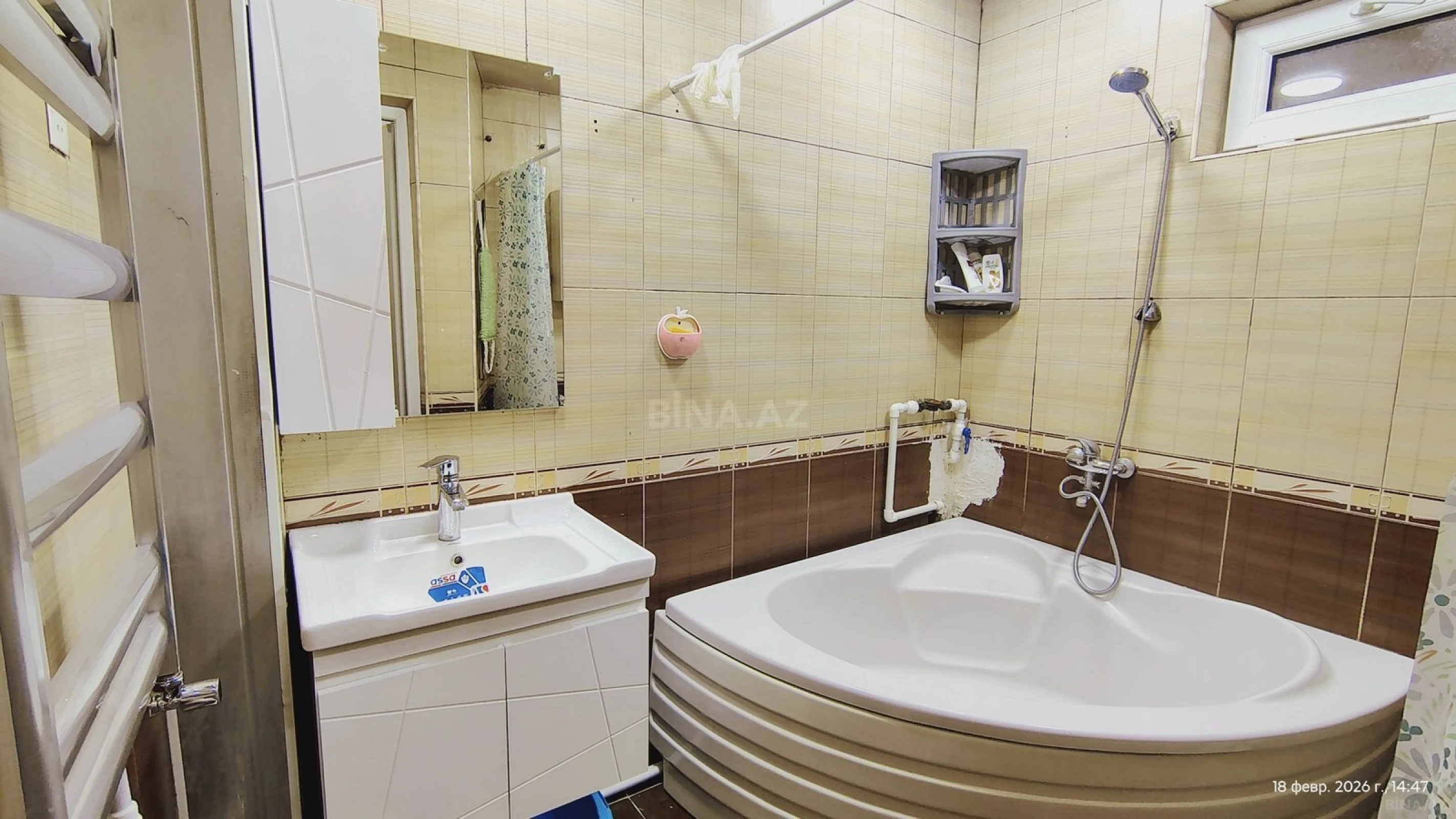 Kirayə verilir 3 otaqlı mənzil 90 m²