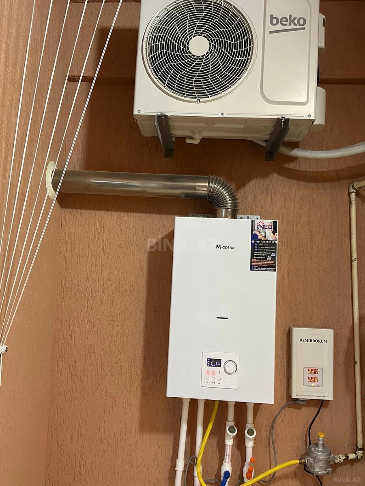 Kirayə verilir 3 otaqlı mənzil 99 m²