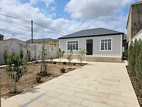 Satılır 3 otaqlı həyət evi 80 m² — Bakı, Binəqədi 3 otaq 80.00 m²