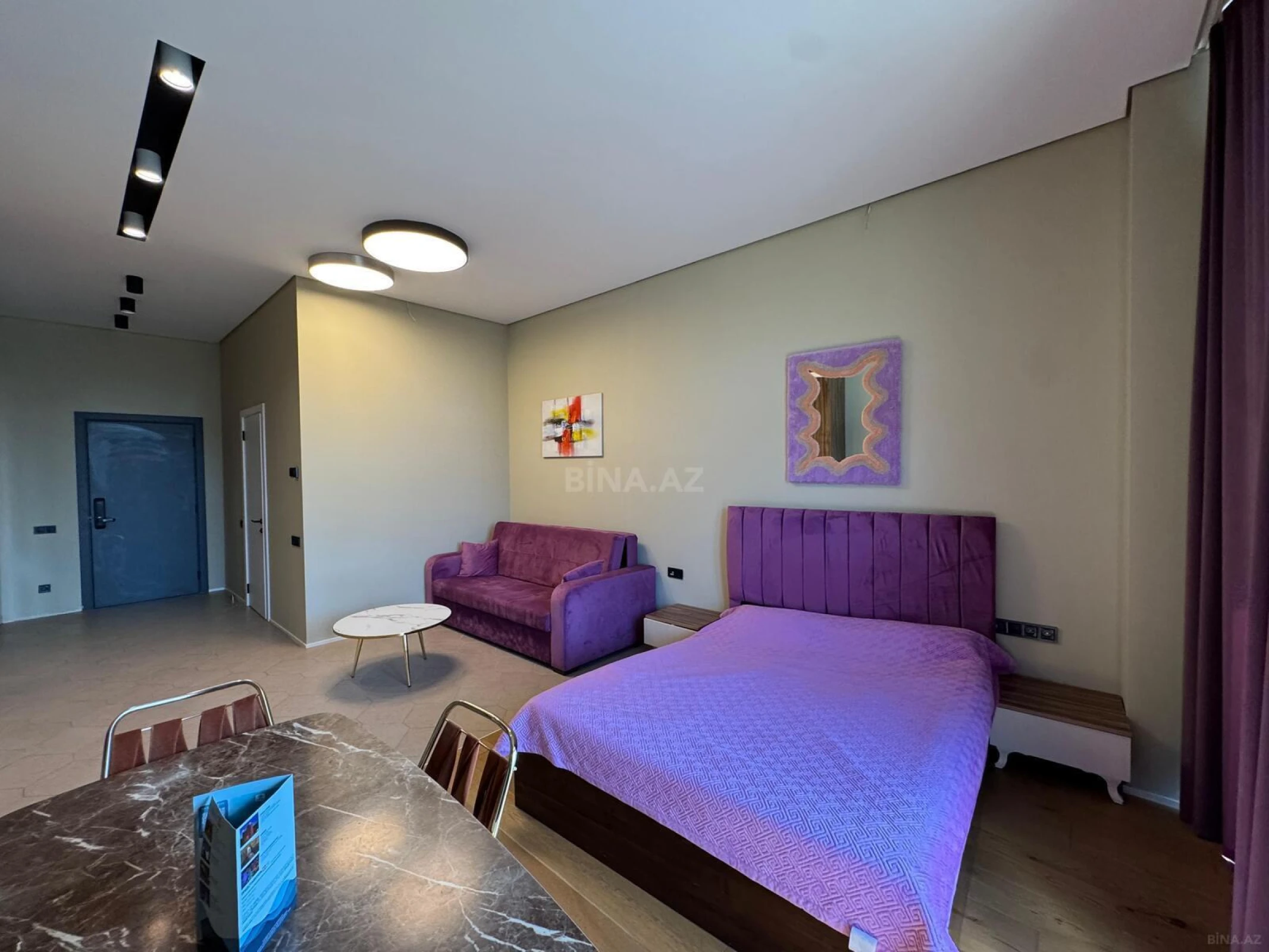 Satılır 1 otaqlı mənzil 47.4 m²