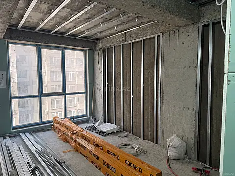 Satılır 3 otaqlı mənzil 97 m² — Bakı, İnşaatçılar 3 otaq 97.00 m²