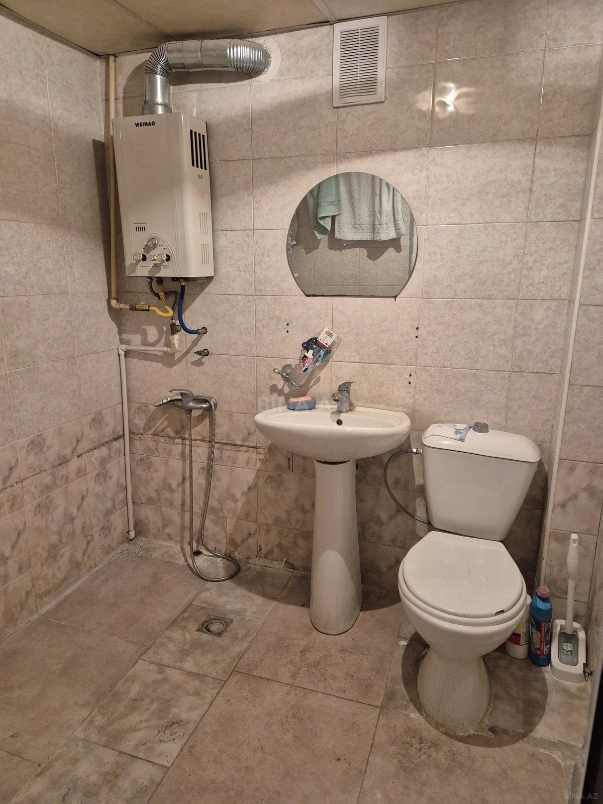 Satılır 1 otaqlı mənzil 35 m²