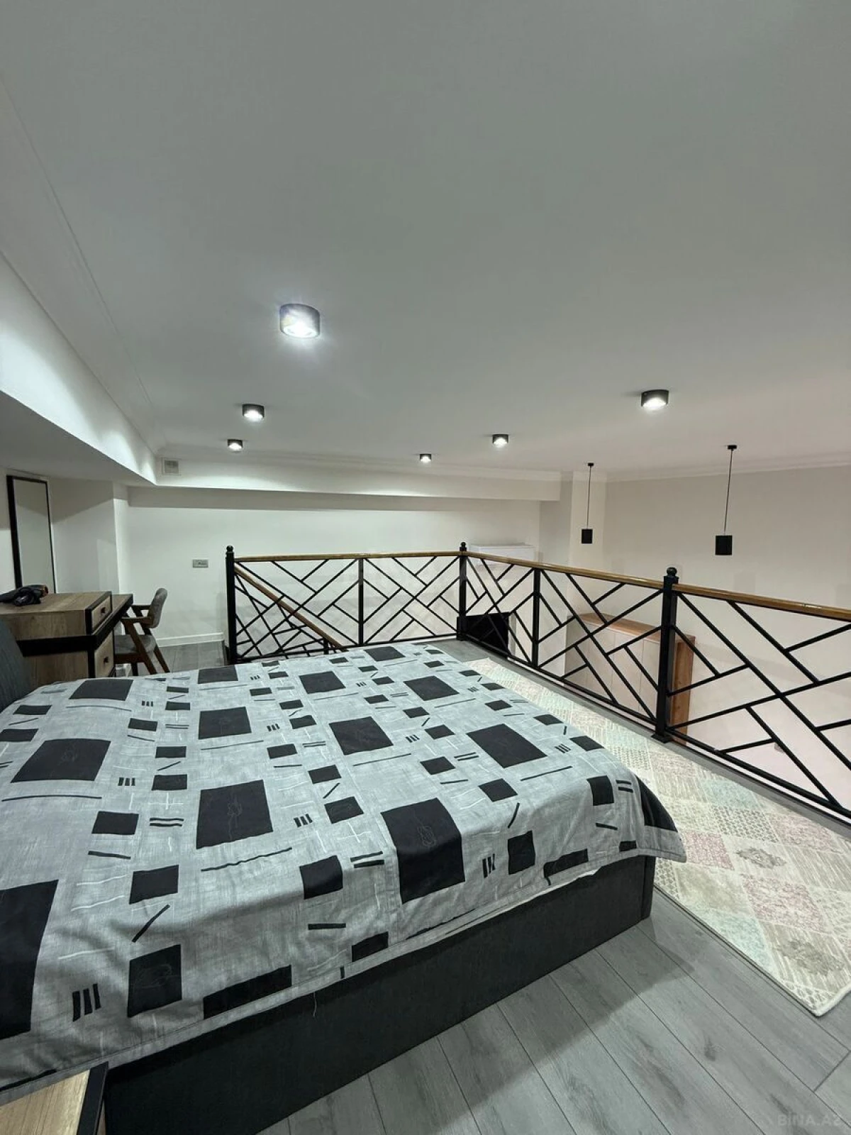 Kirayə verilir 1 otaqlı mənzil 55 m²