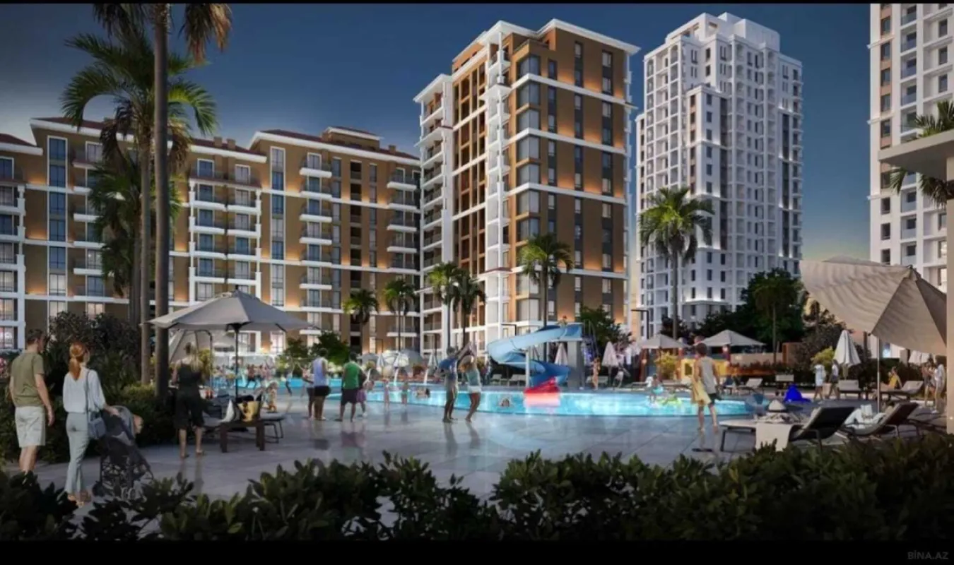 Satılır 1 otaqlı mənzil 42 m²