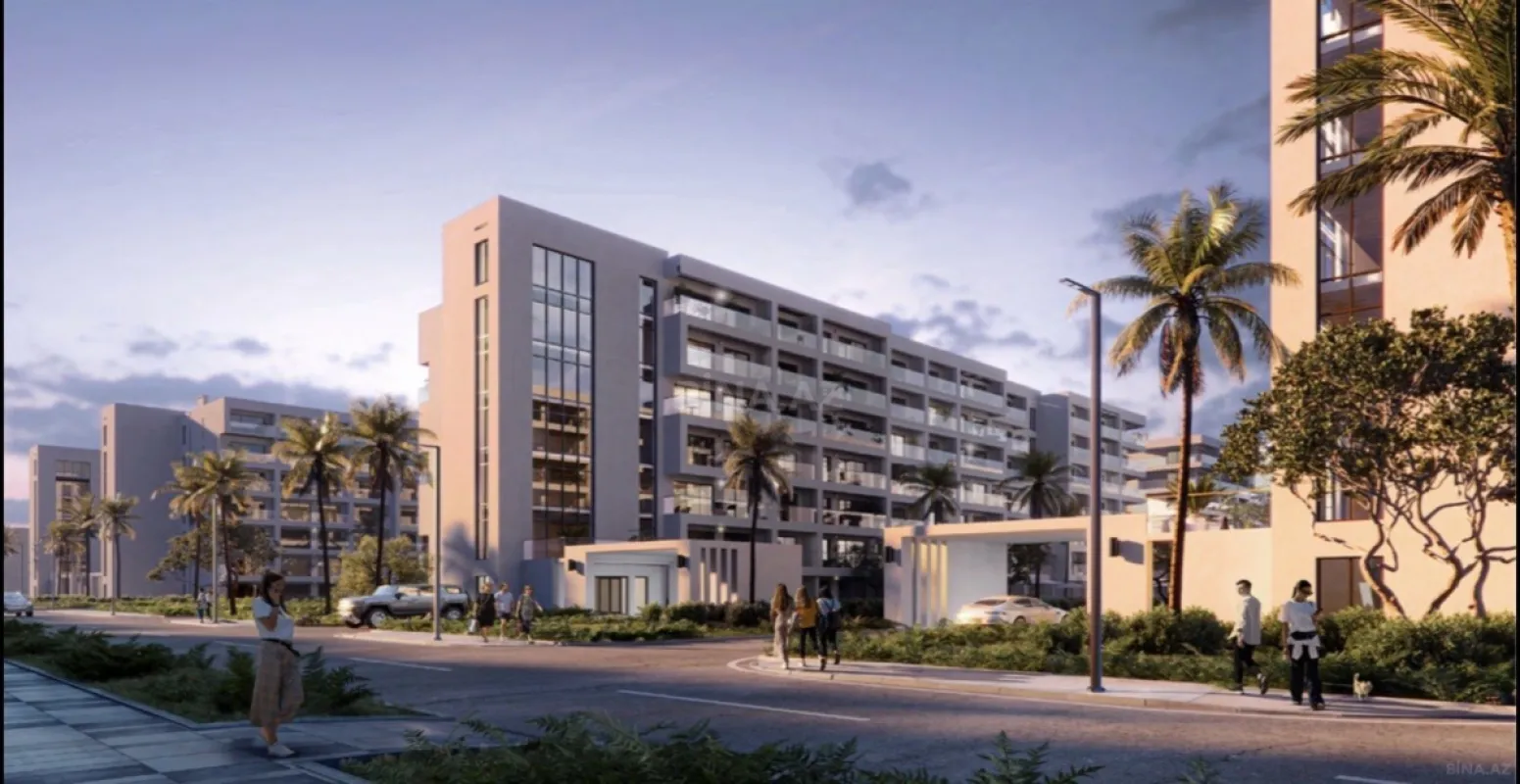 Satılır 1 otaqlı mənzil 57 m²