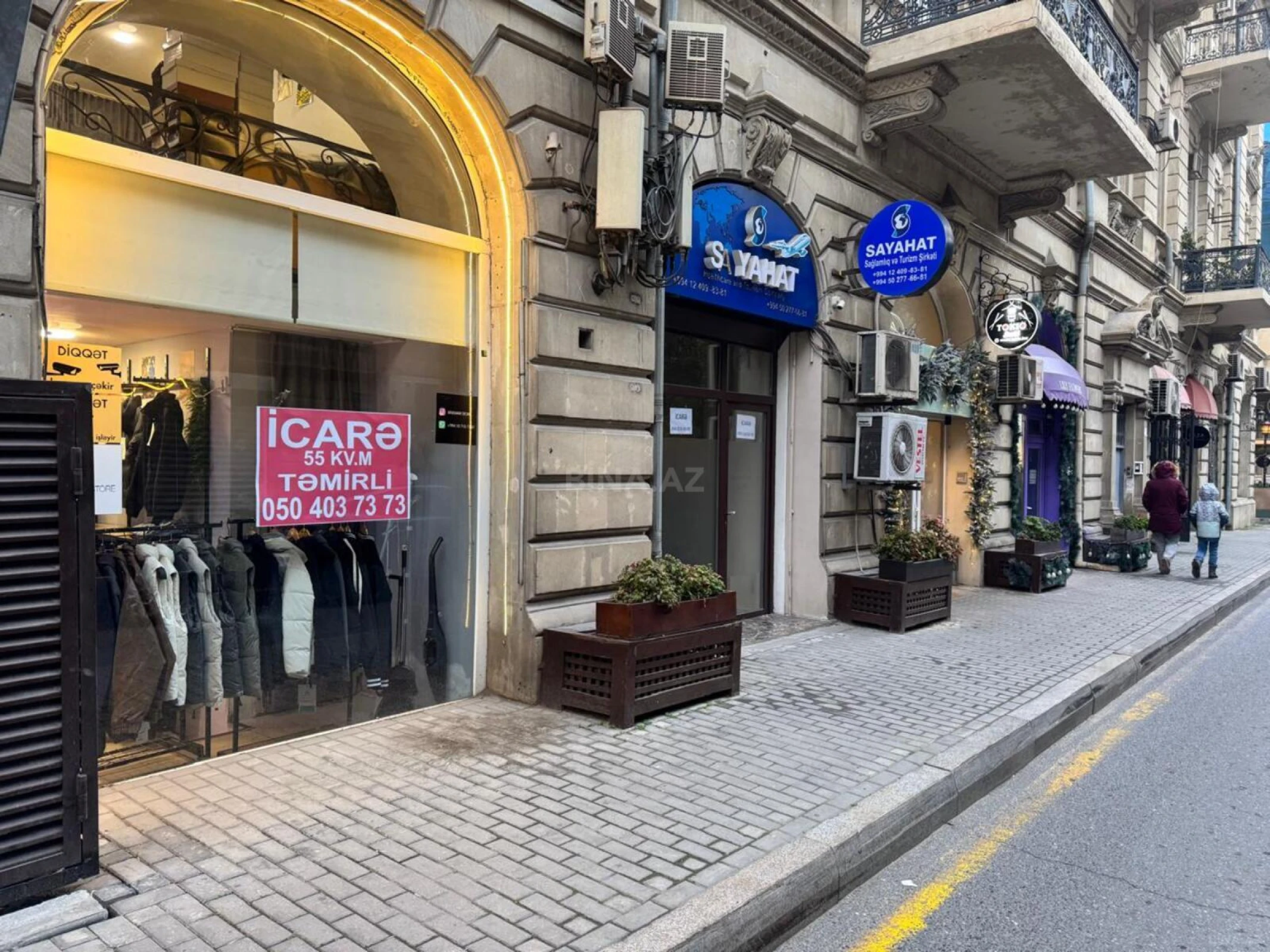 Kirayə verilir obyekt 55 m²