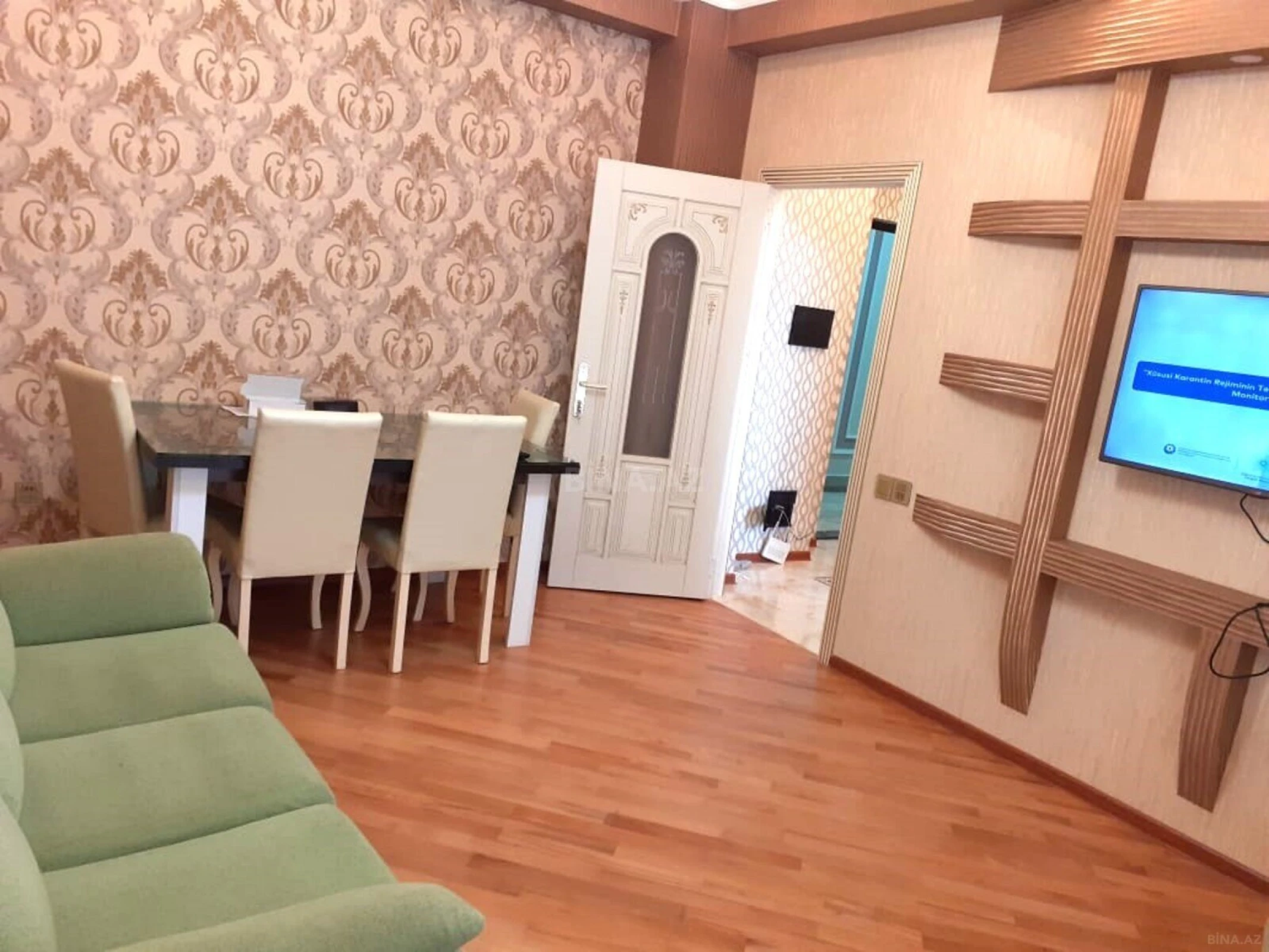 Kirayə verilir 2 otaqlı mənzil 80 m²