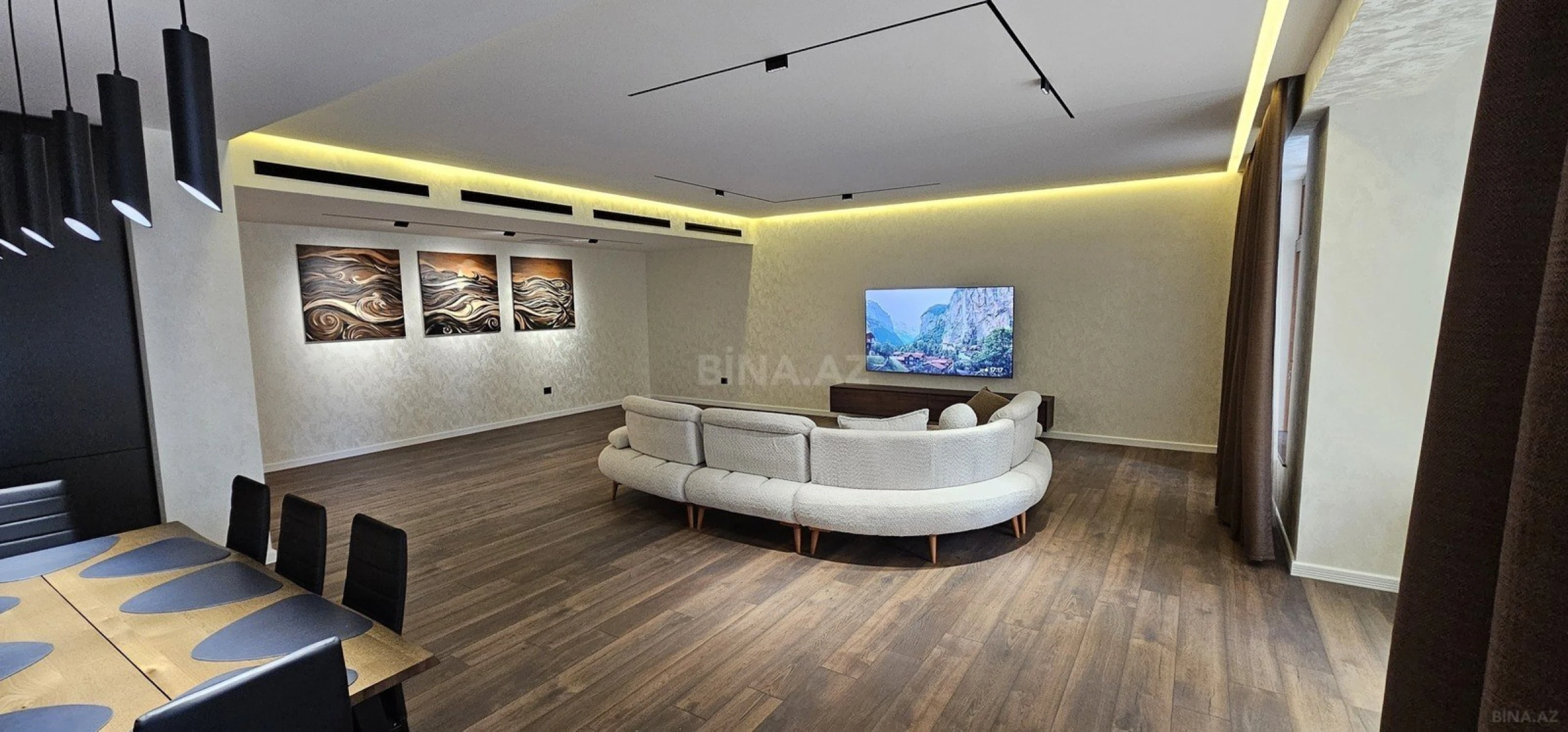 Kirayə verilir 4 otaqlı mənzil 180 m²