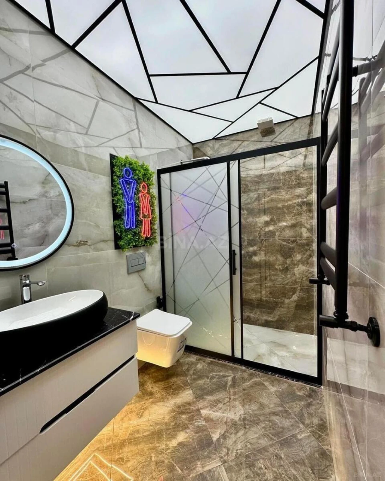 Kirayə verilir 2 otaqlı mənzil 65 m²