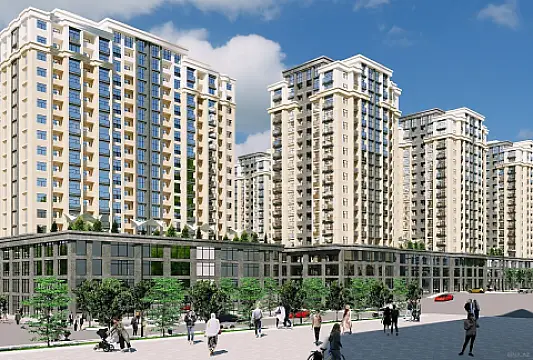 Satılır 2 otaqlı mənzil 89.7 m² — Bakı 2 otaq 89.70 m²