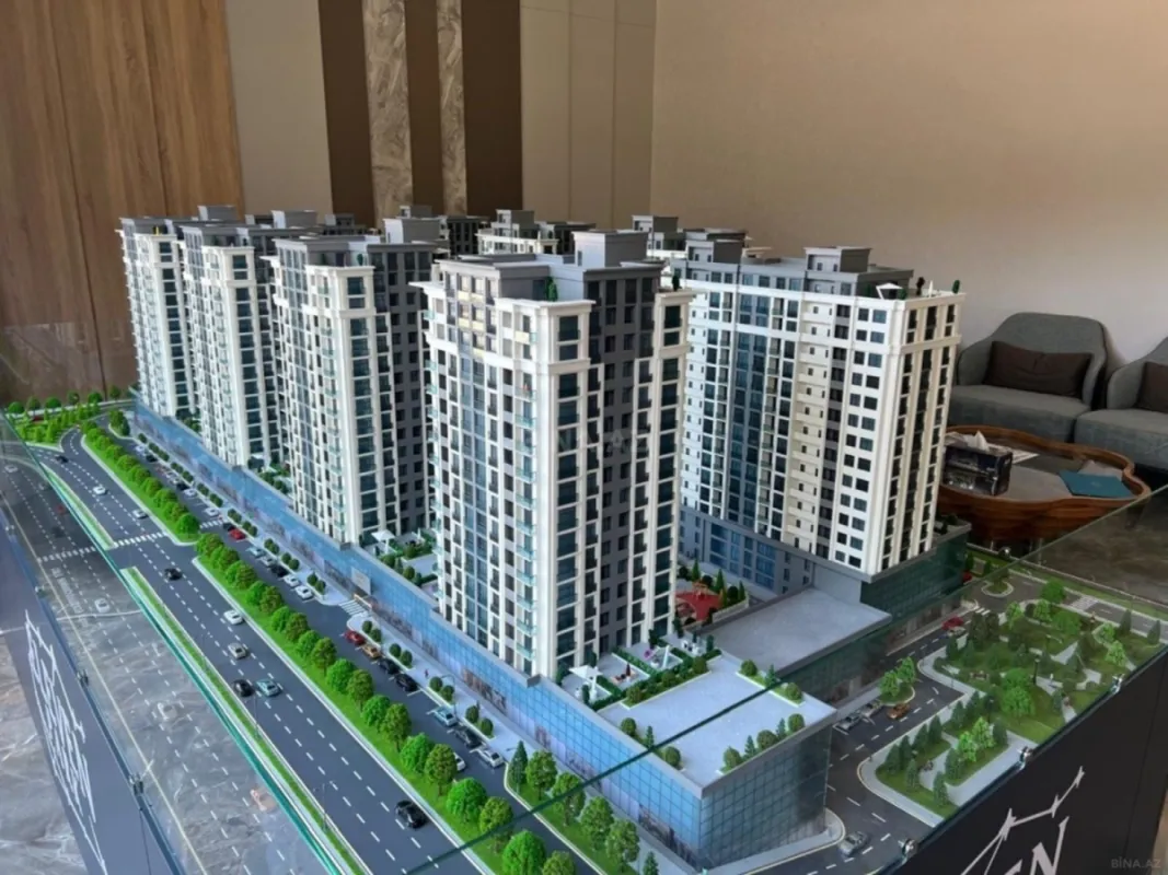 Satılır 2 otaqlı mənzil 89.7 m²