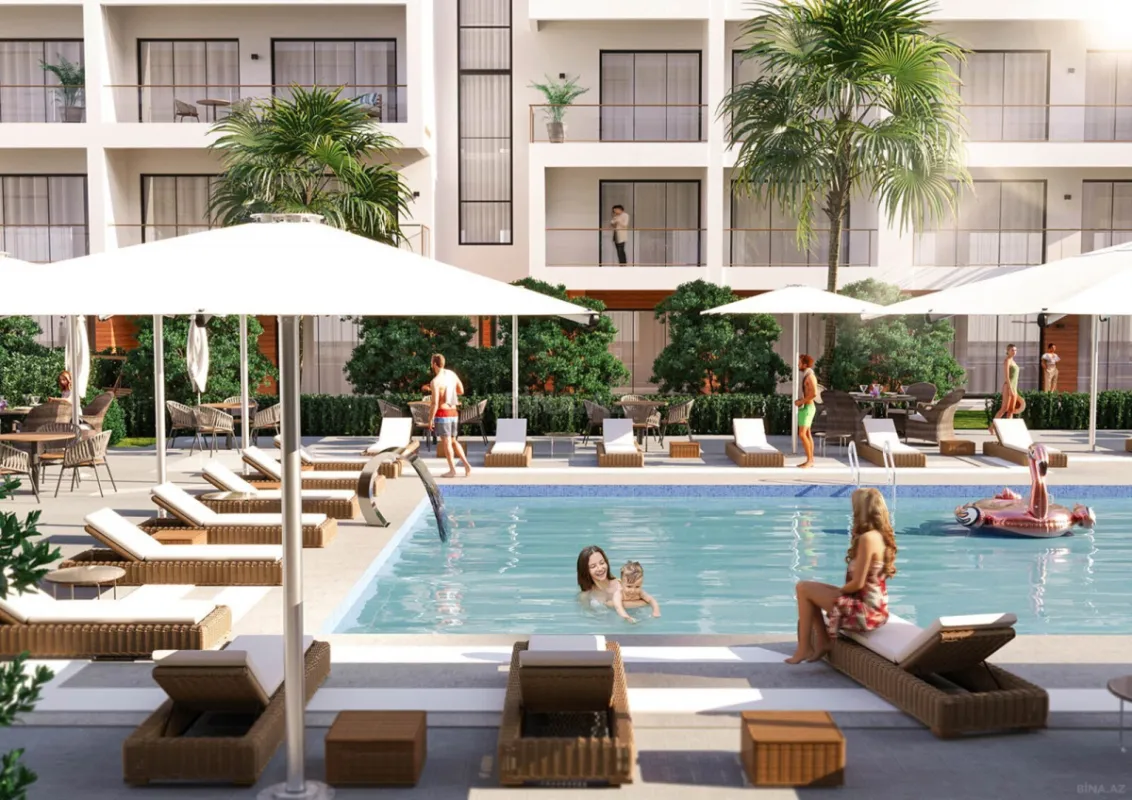 Satılır 1 otaqlı mənzil 38.6 m²