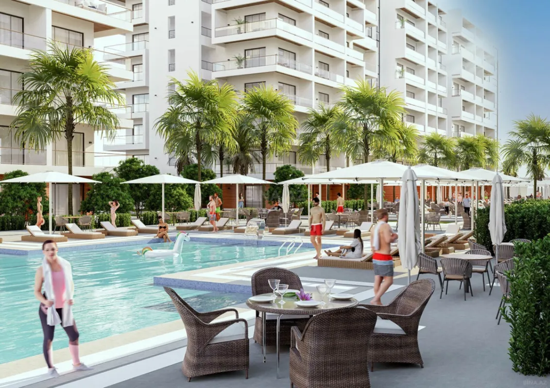 Satılır 1 otaqlı mənzil 38.6 m²