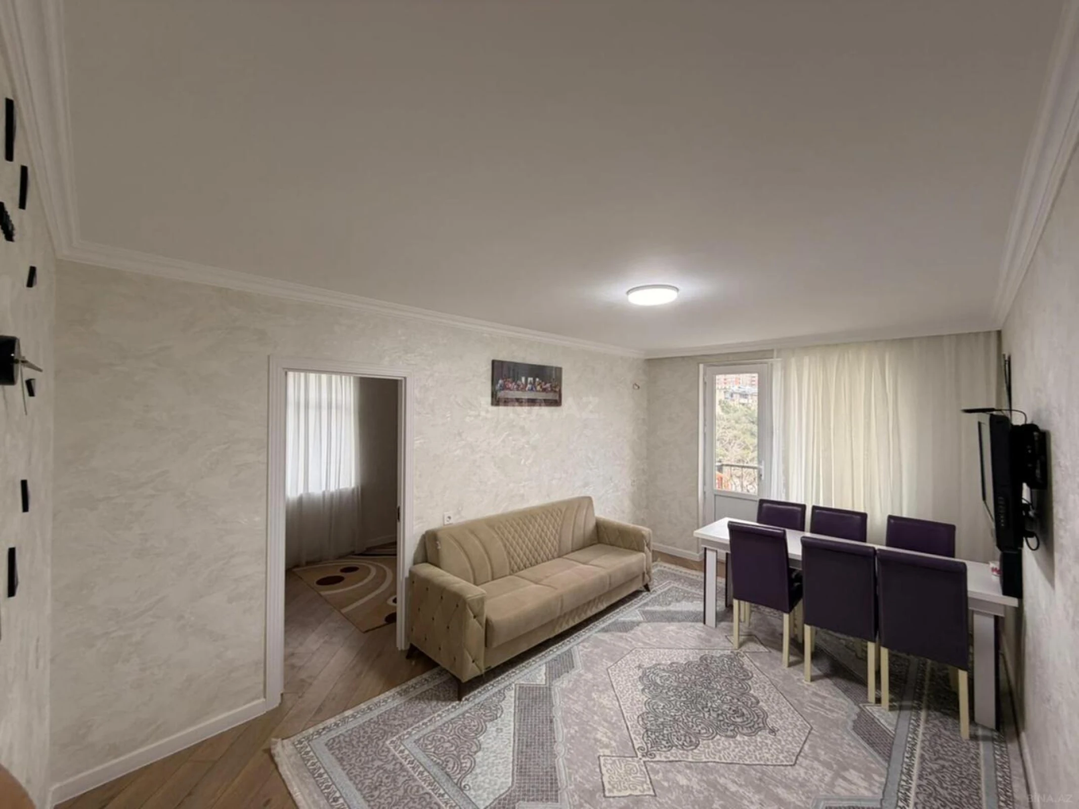 Kirayə verilir 2 otaqlı mənzil 50 m²