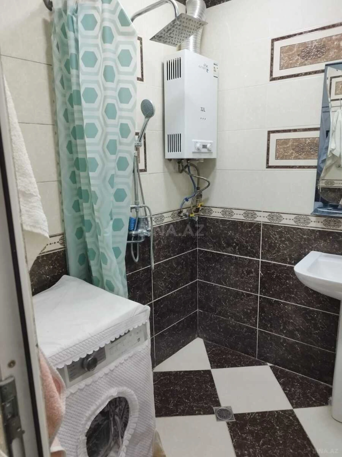 Satılır 2 otaqlı mənzil 55 m²