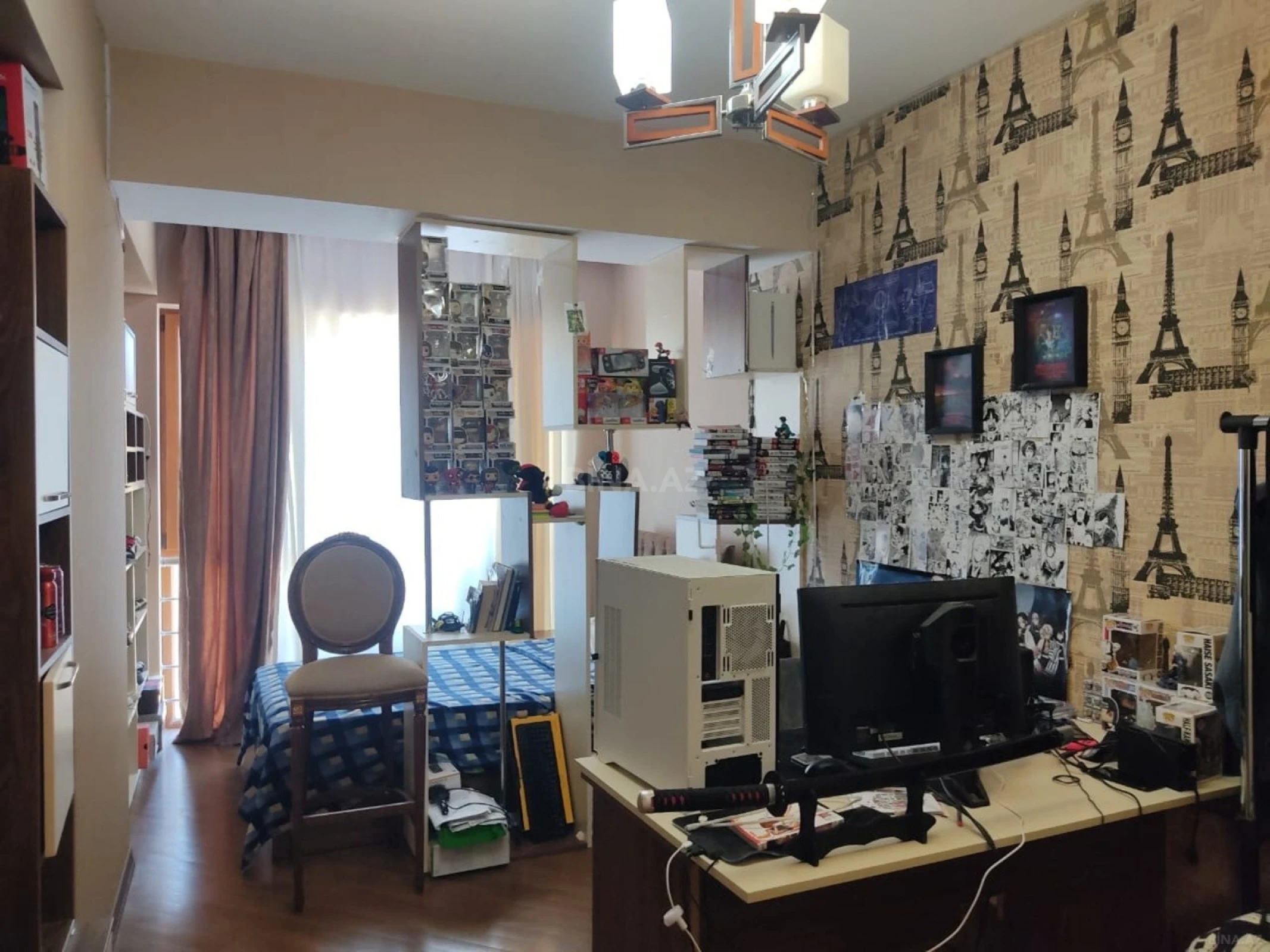 Satılır 4 otaqlı mənzil 183 m²