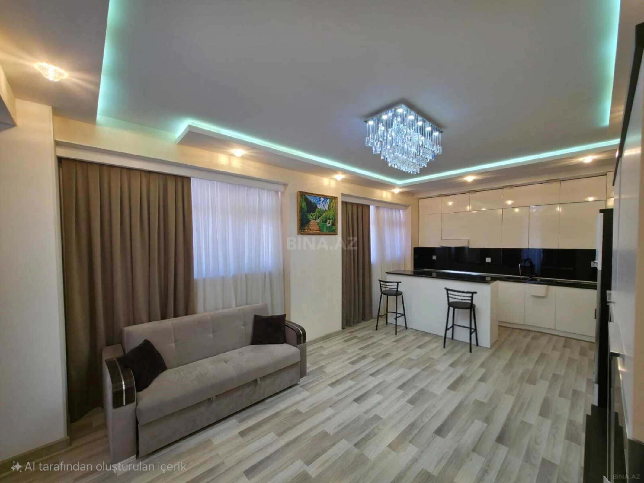 Kirayə verilir 4 otaqlı mənzil 148 m²