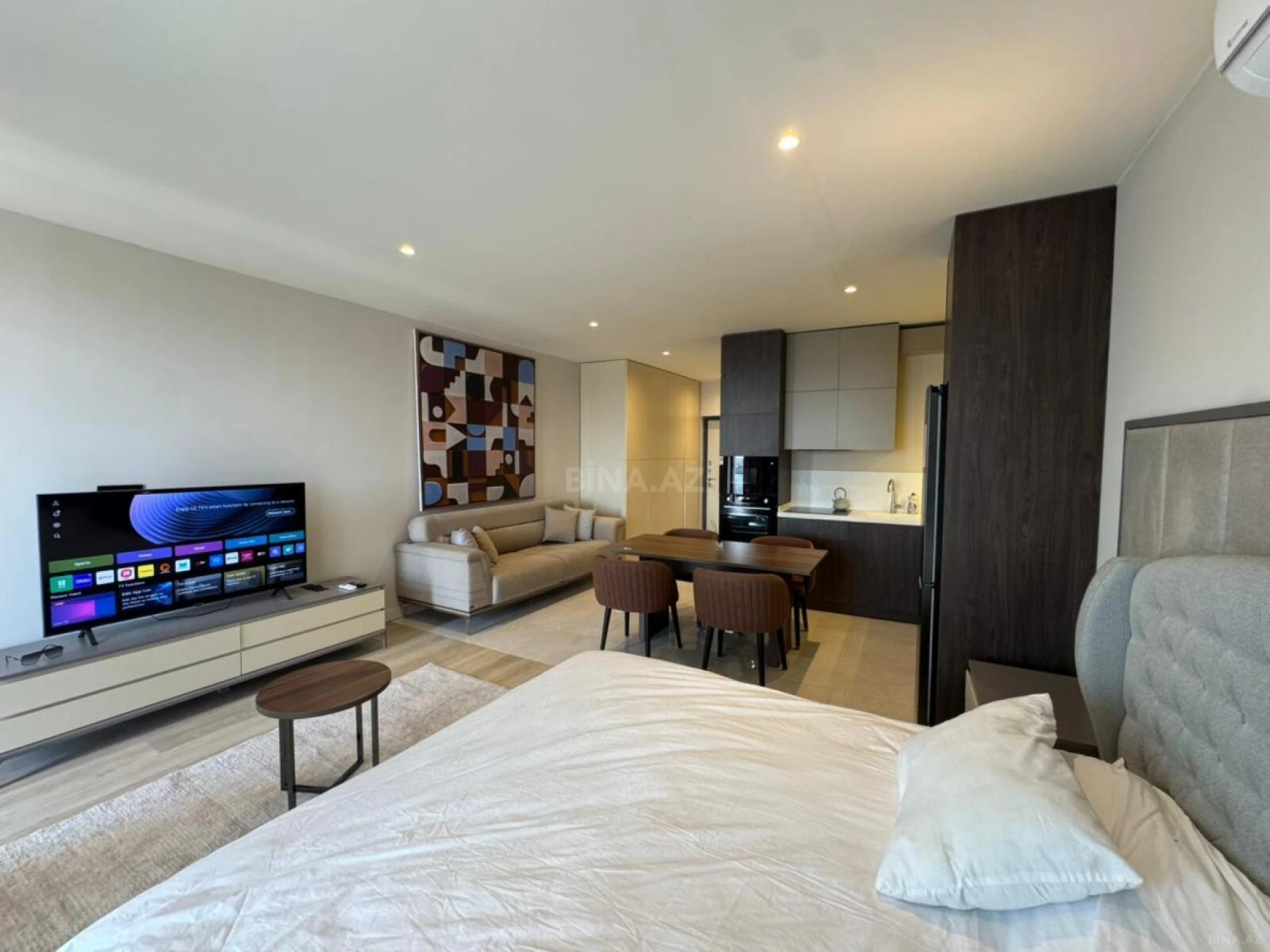 Satılır 1 otaqlı mənzil 57.4 m²