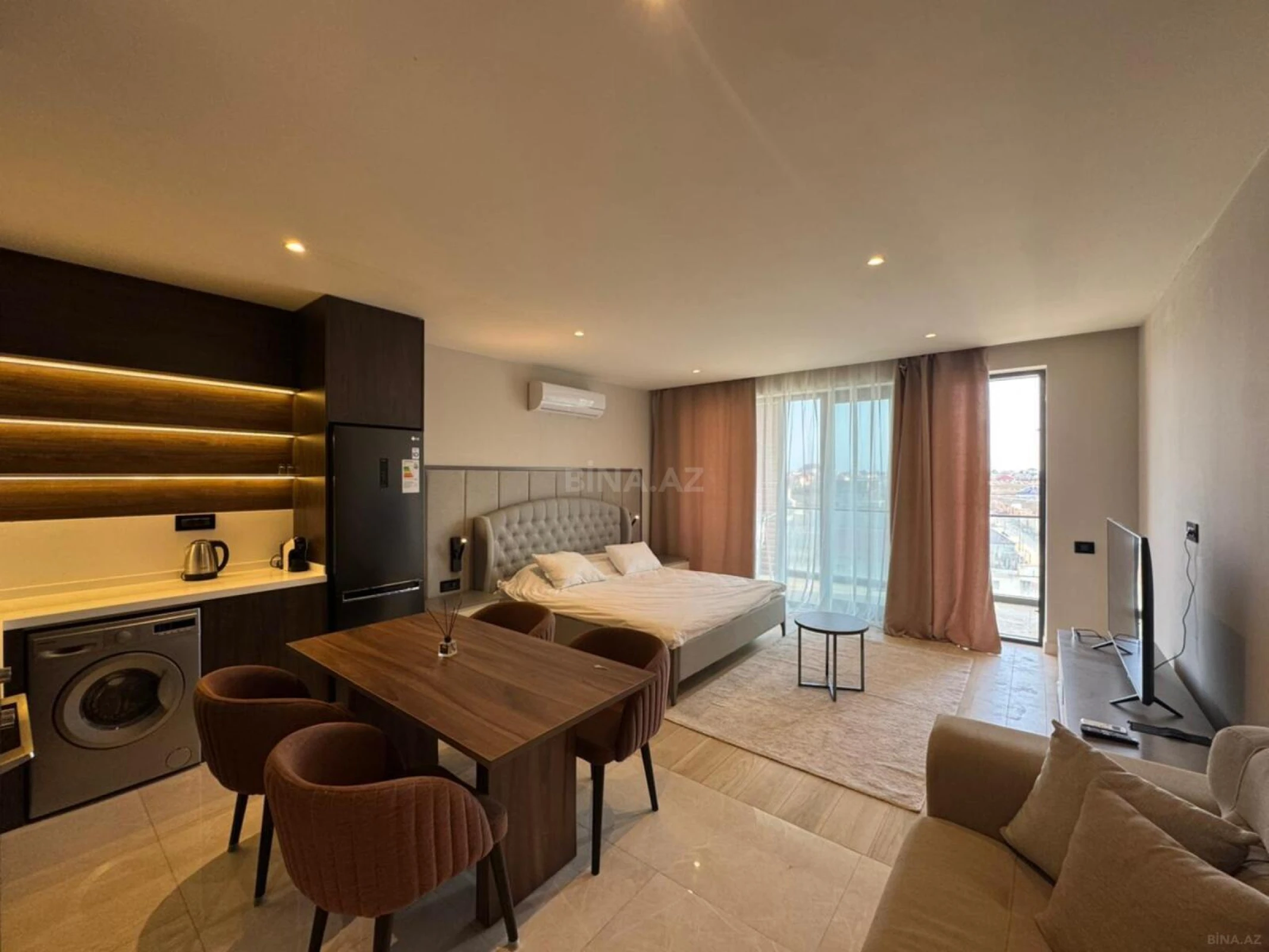 Satılır 1 otaqlı mənzil 57.4 m²