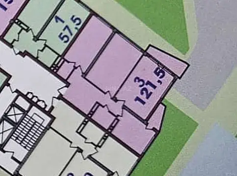 Satılır 3 otaqlı mənzil 121 m²