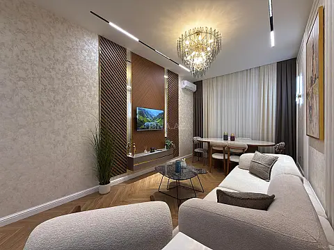 Satılır 2 otaqlı mənzil 55 m² — Bakı, Nizami 2 otaq 55.00 m²