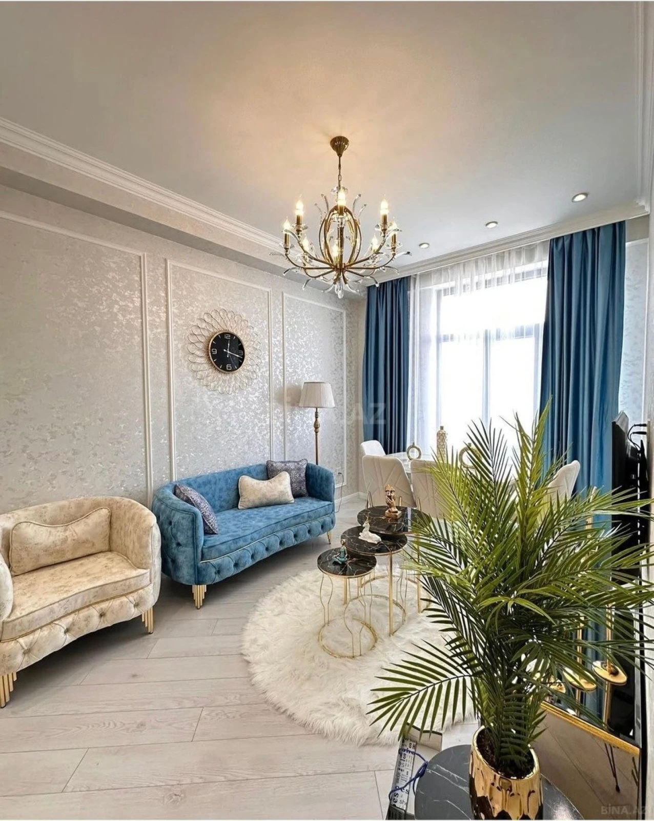 Kirayə verilir 2 otaqlı mənzil 50 m²