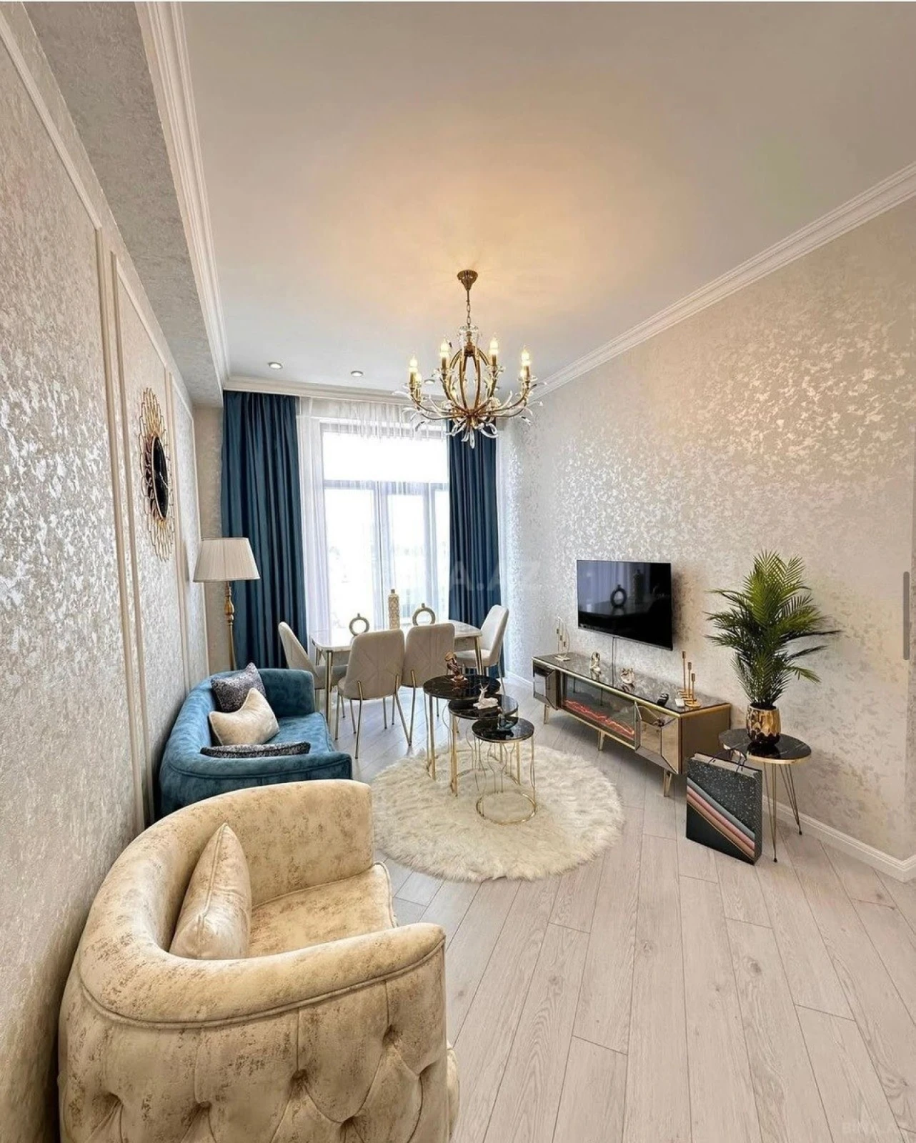 Kirayə verilir 2 otaqlı mənzil 50 m²