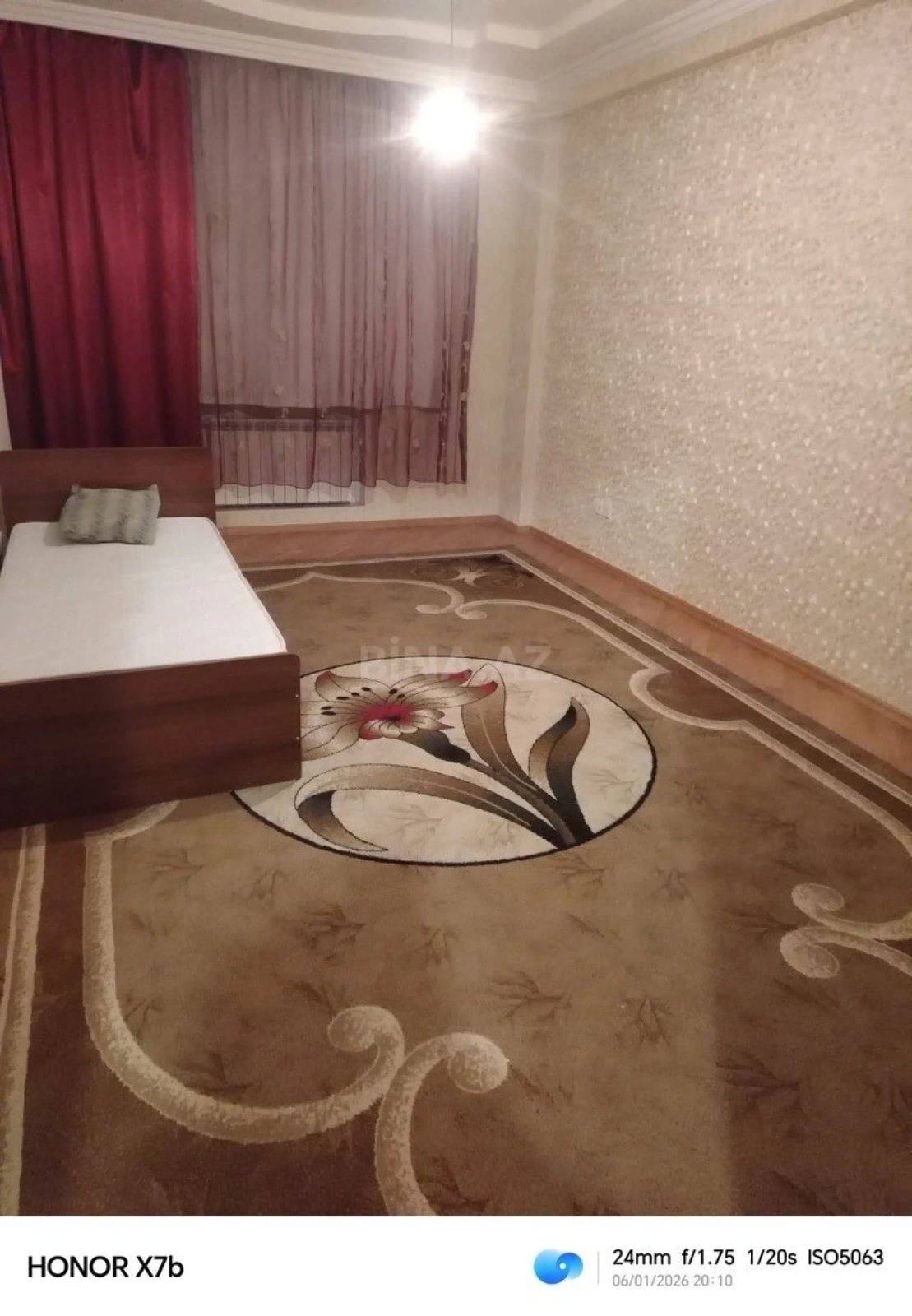 Kirayə verilir 1 otaqlı mənzil 65 m²