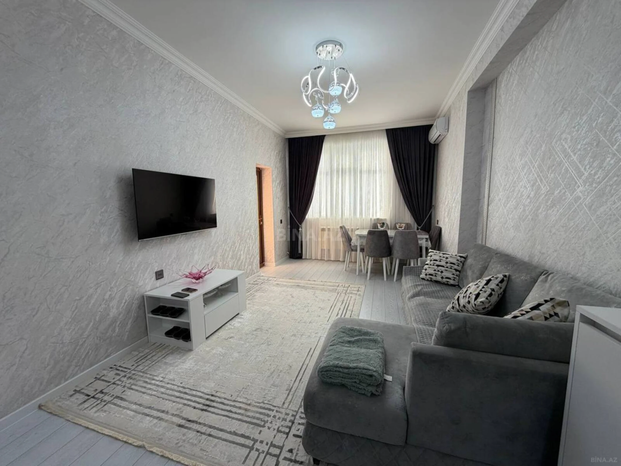 Satılır 2 otaqlı mənzil 42 m²