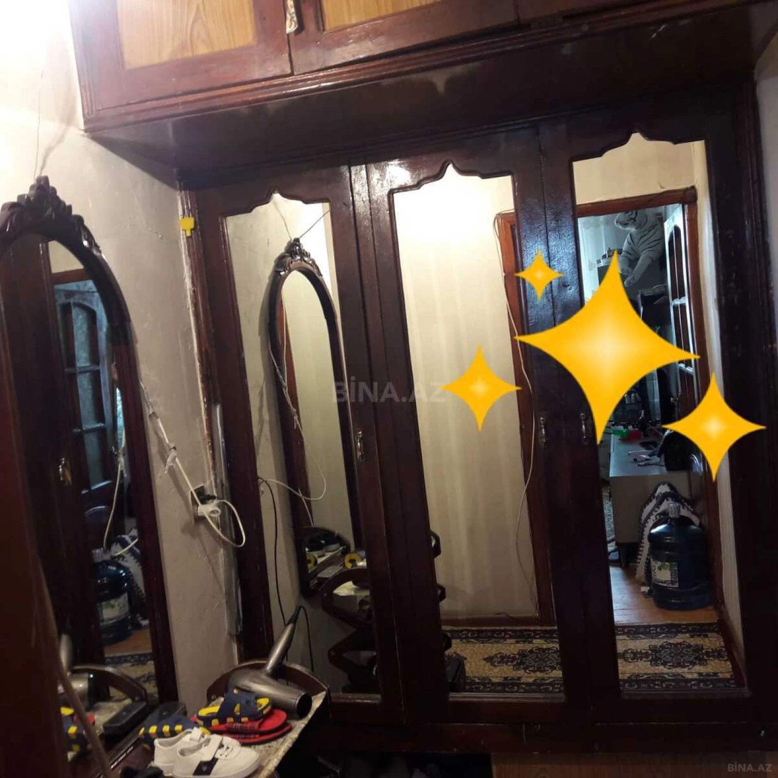 Satılır 2 otaqlı mənzil 45 m²