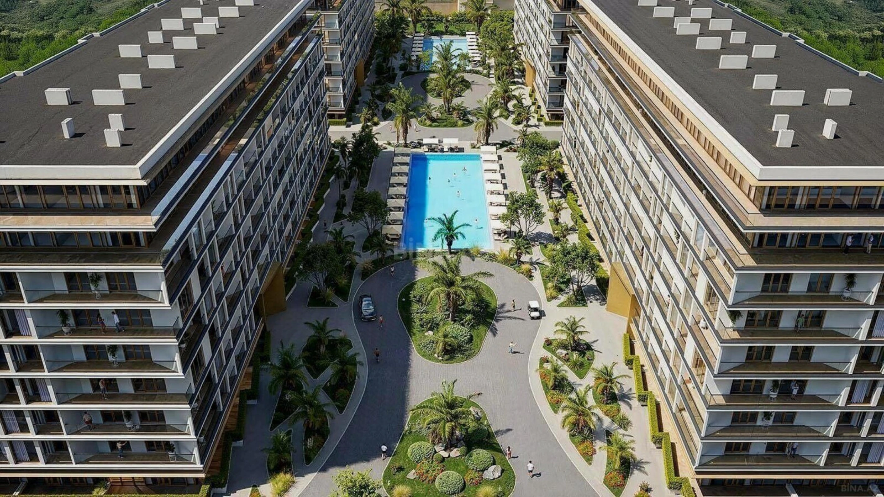 Satılır 1 otaqlı mənzil 49.9 m²