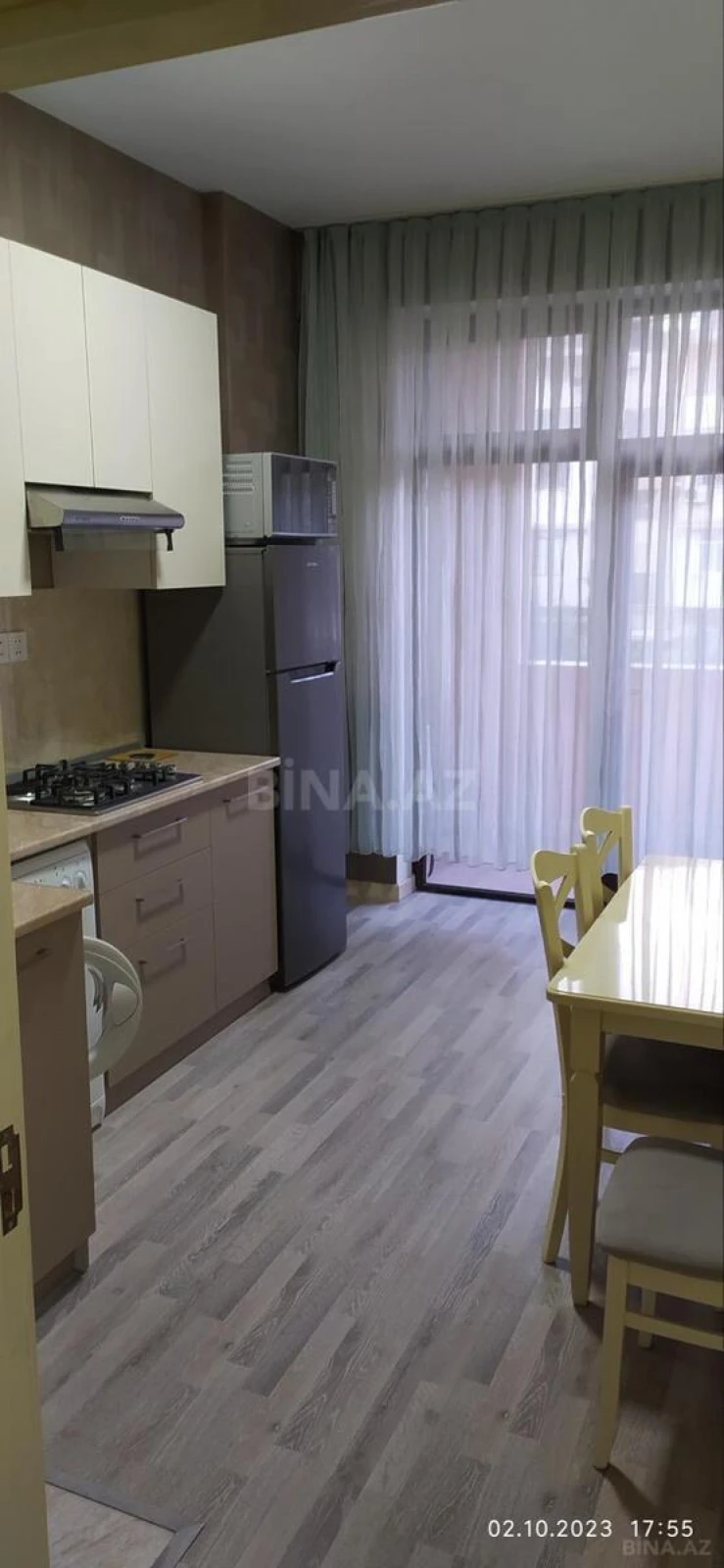 Kirayə verilir 1 otaqlı mənzil 60 m²