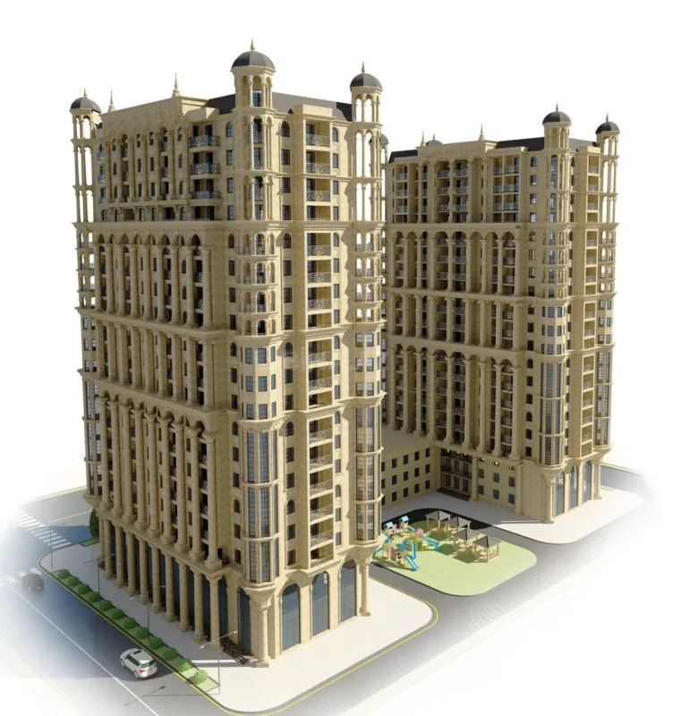 Kirayə verilir 3 otaqlı mənzil 95 m²