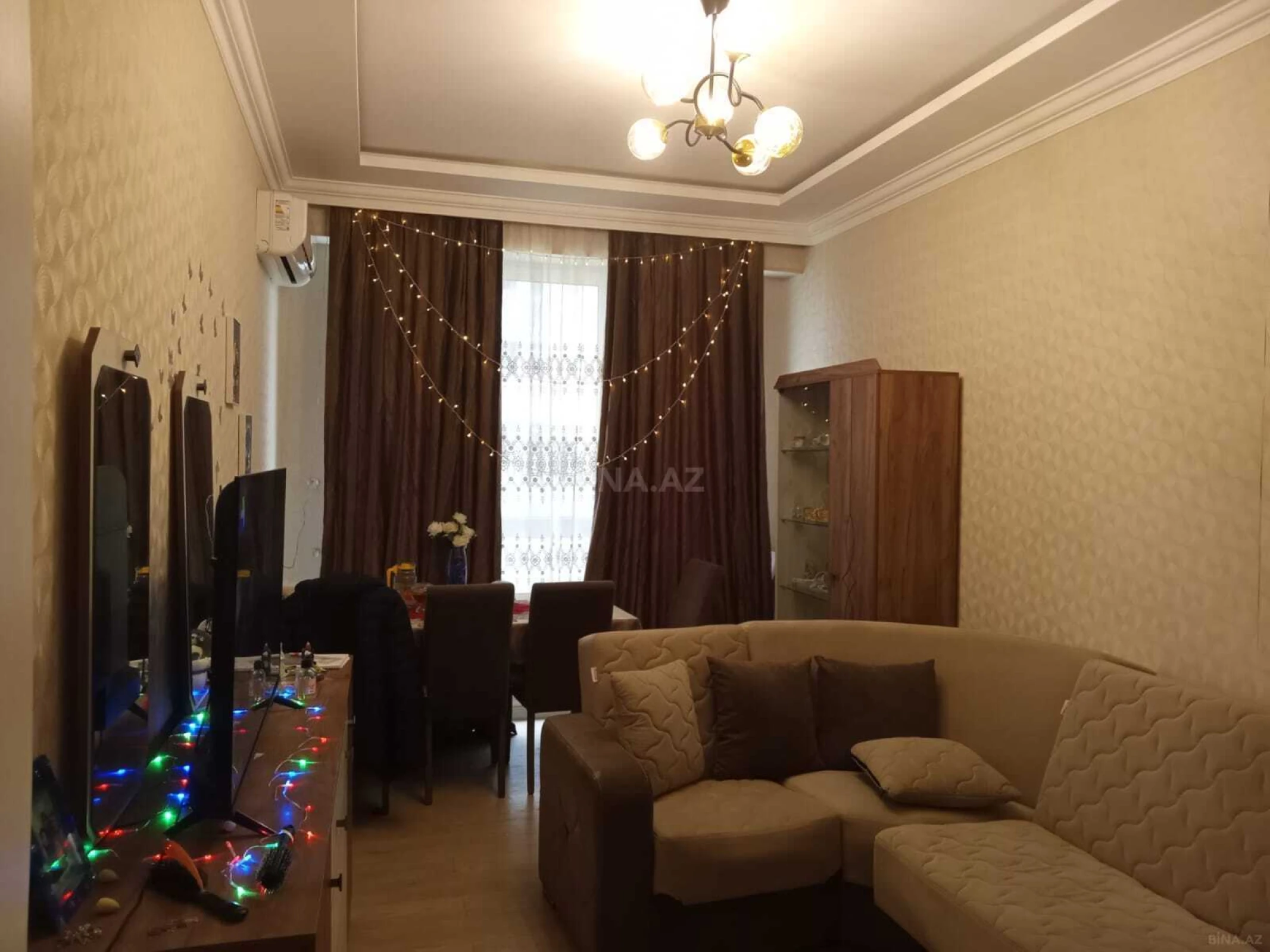 Satılır 2 otaqlı mənzil 48 m²