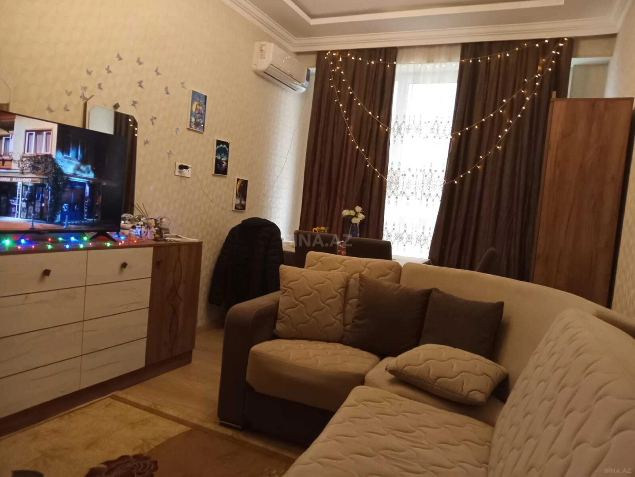 Satılır 2 otaqlı mənzil 48 m²