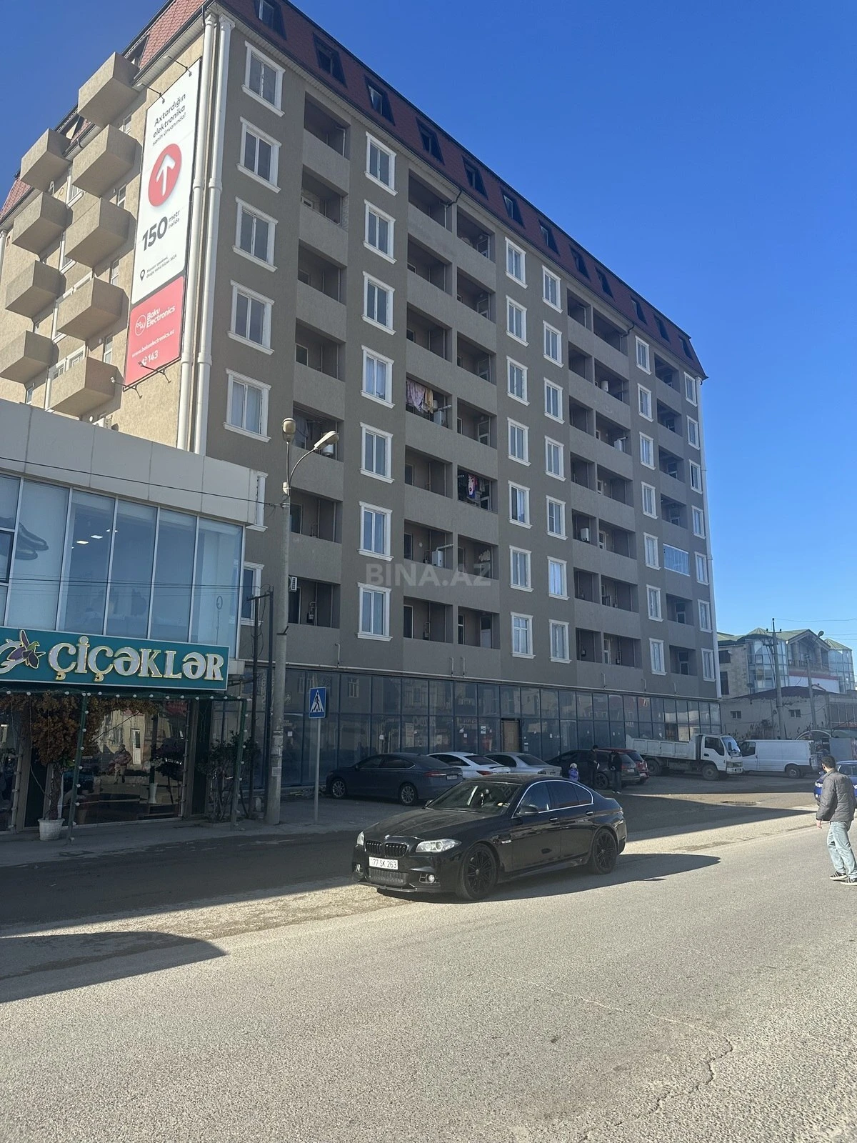 Satılır 3 otaqlı mənzil 76 m²