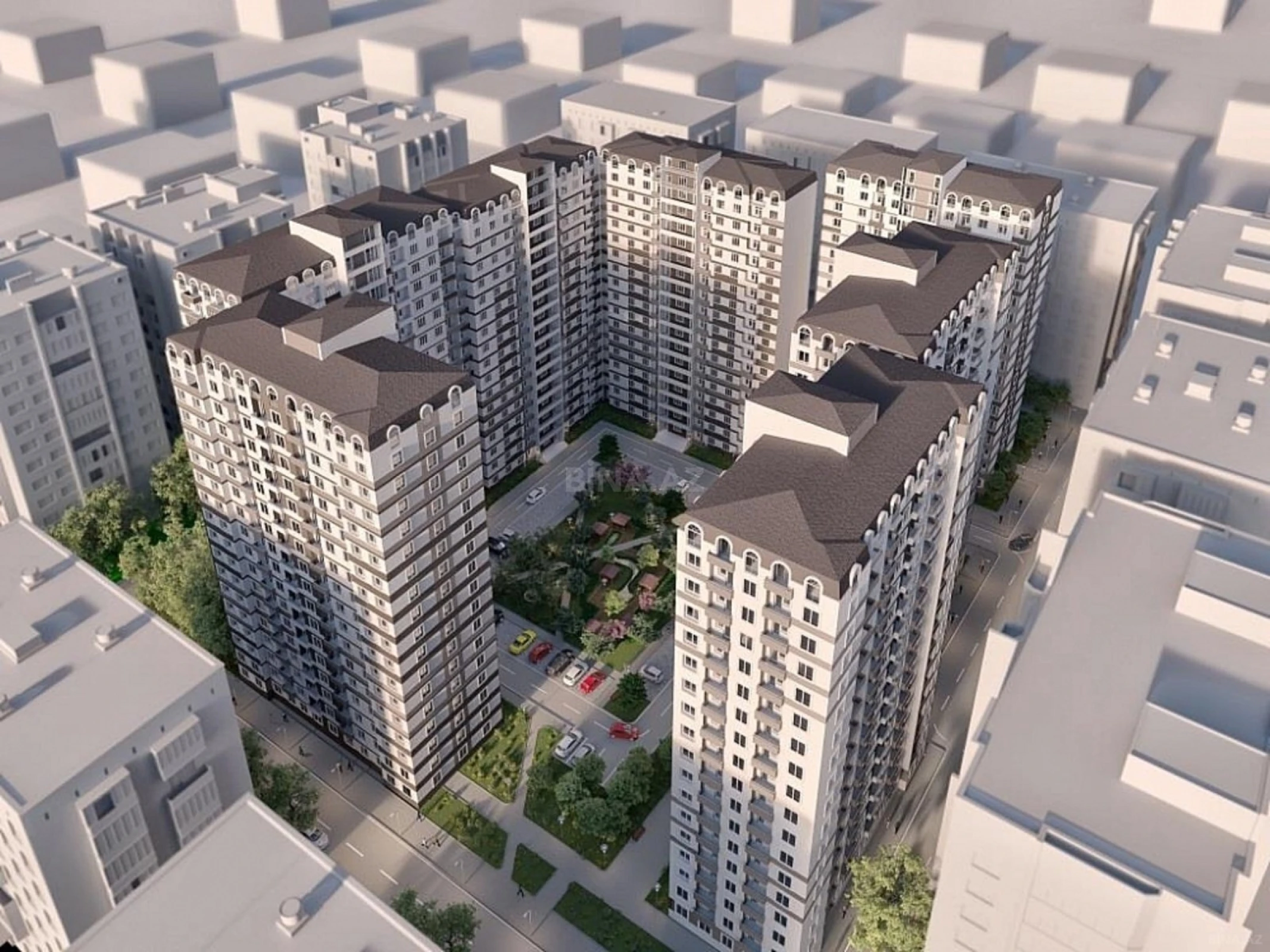 Satılır 2 otaqlı mənzil 68 m²