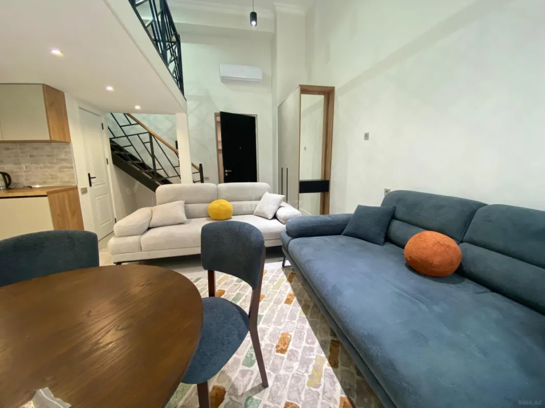 Kirayə verilir 1 otaqlı mənzil 60 m²
