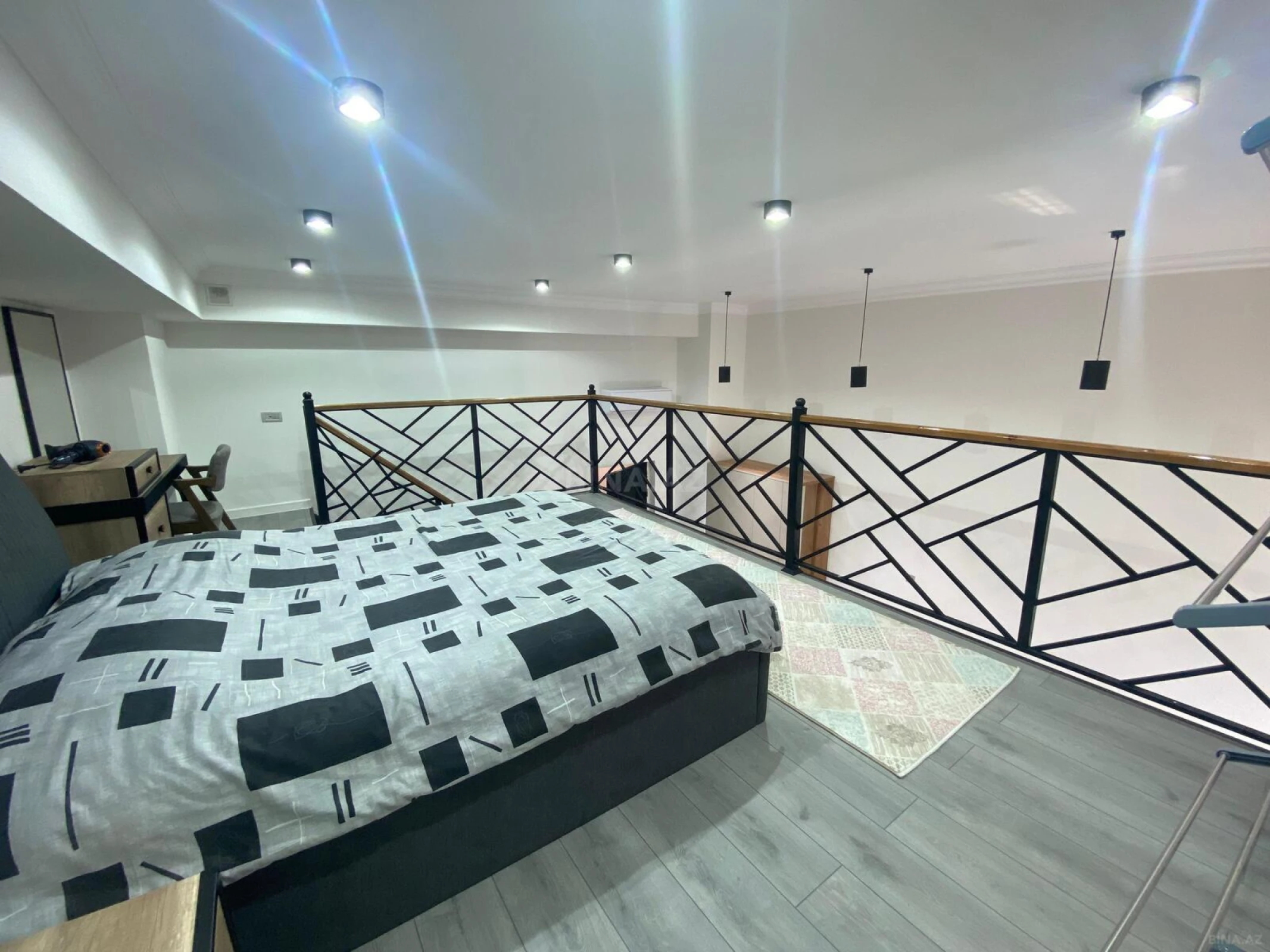 Kirayə verilir 1 otaqlı mənzil 60 m²