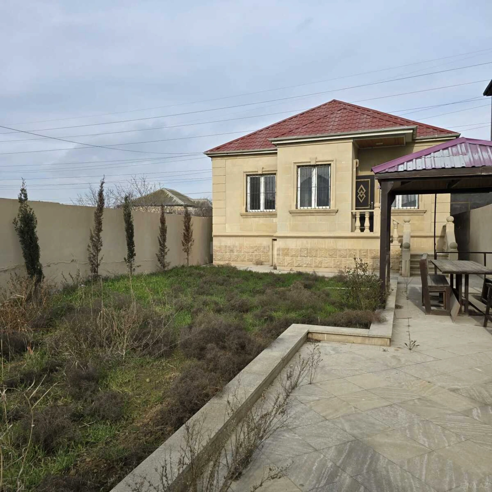 Satılır 3 otaqlı həyət evi 80 m²