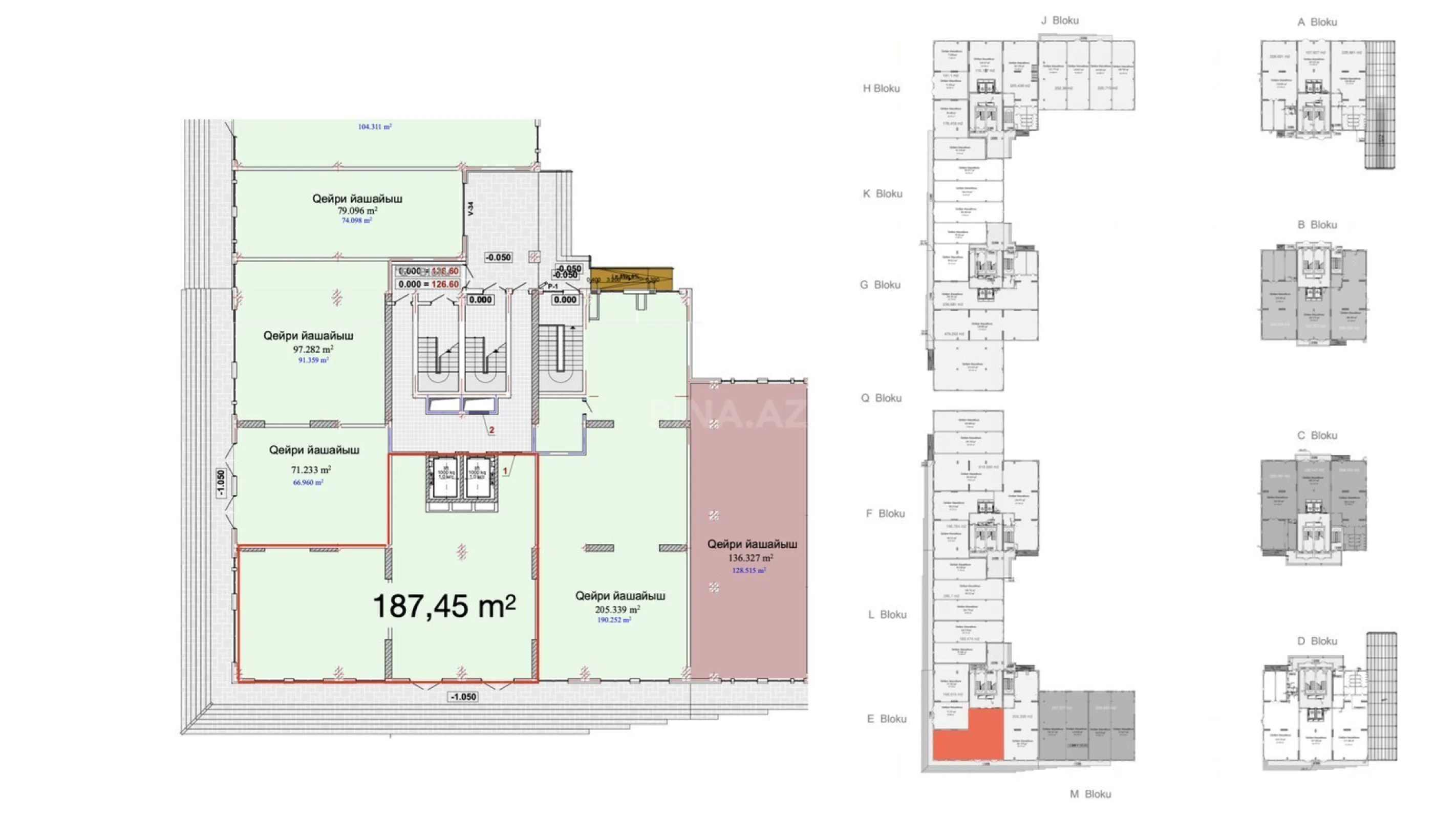 Satılır obyekt 187.5 m²