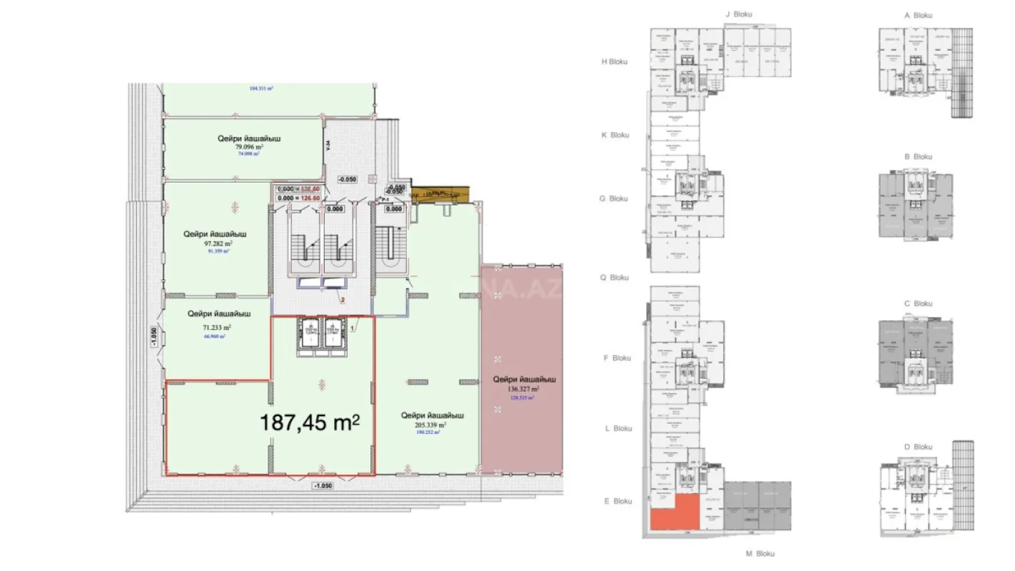 Satılır obyekt 187.5 m²