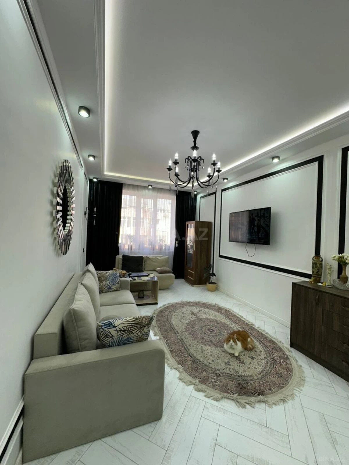 Satılır 2 otaqlı mənzil 54.4 m²