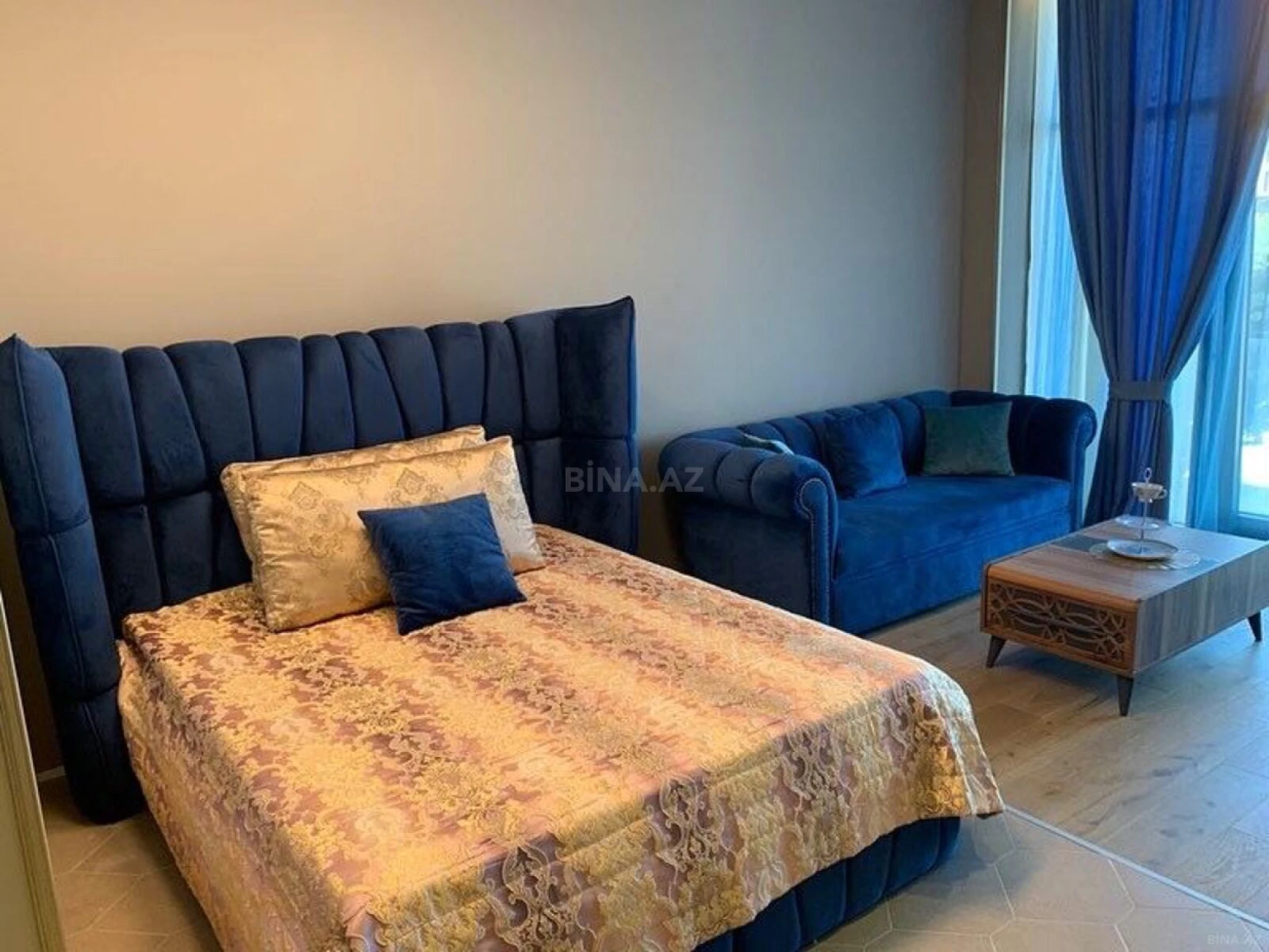 Satılır 1 otaqlı mənzil 45 m²