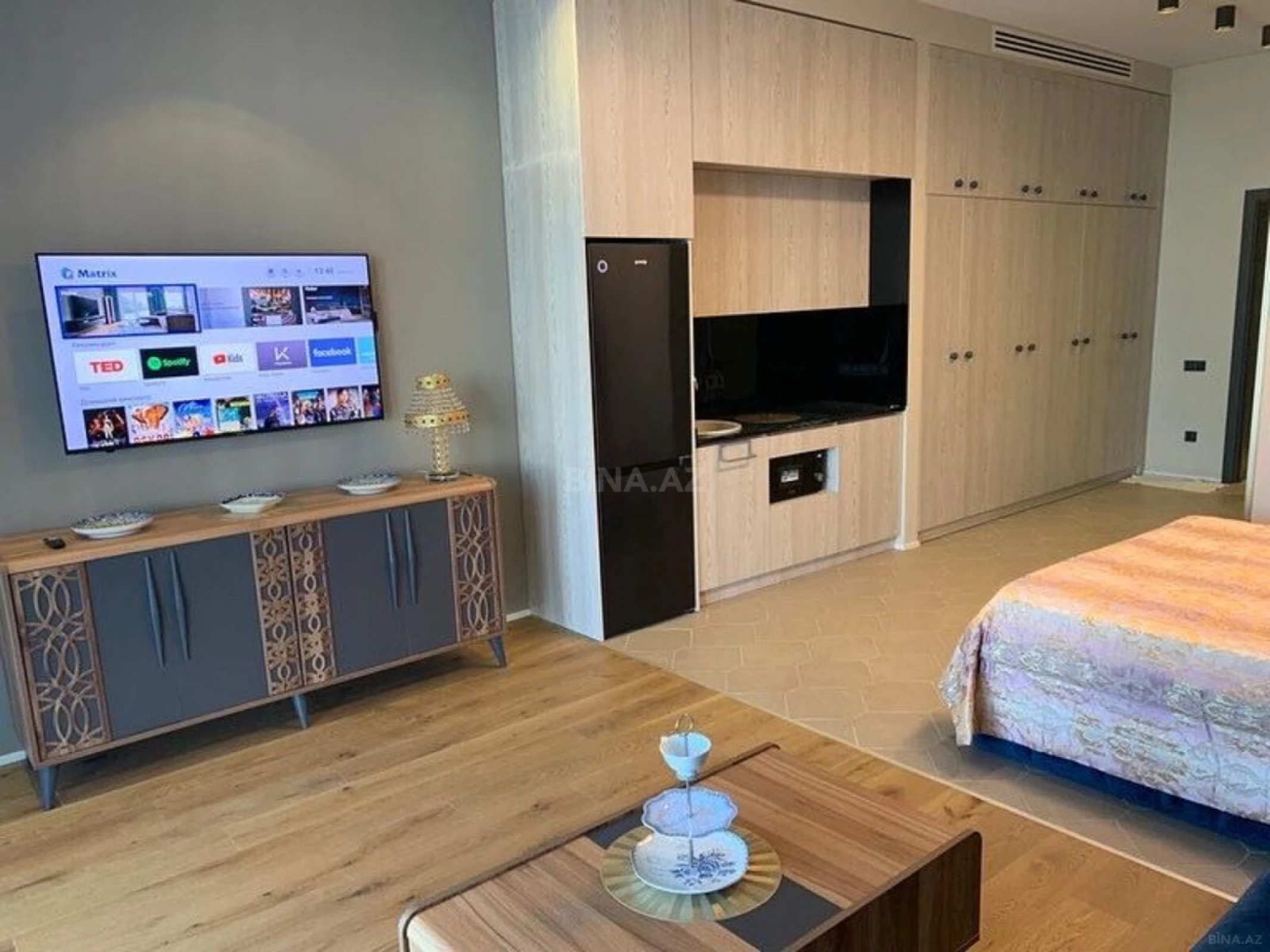 Satılır 1 otaqlı mənzil 45 m²